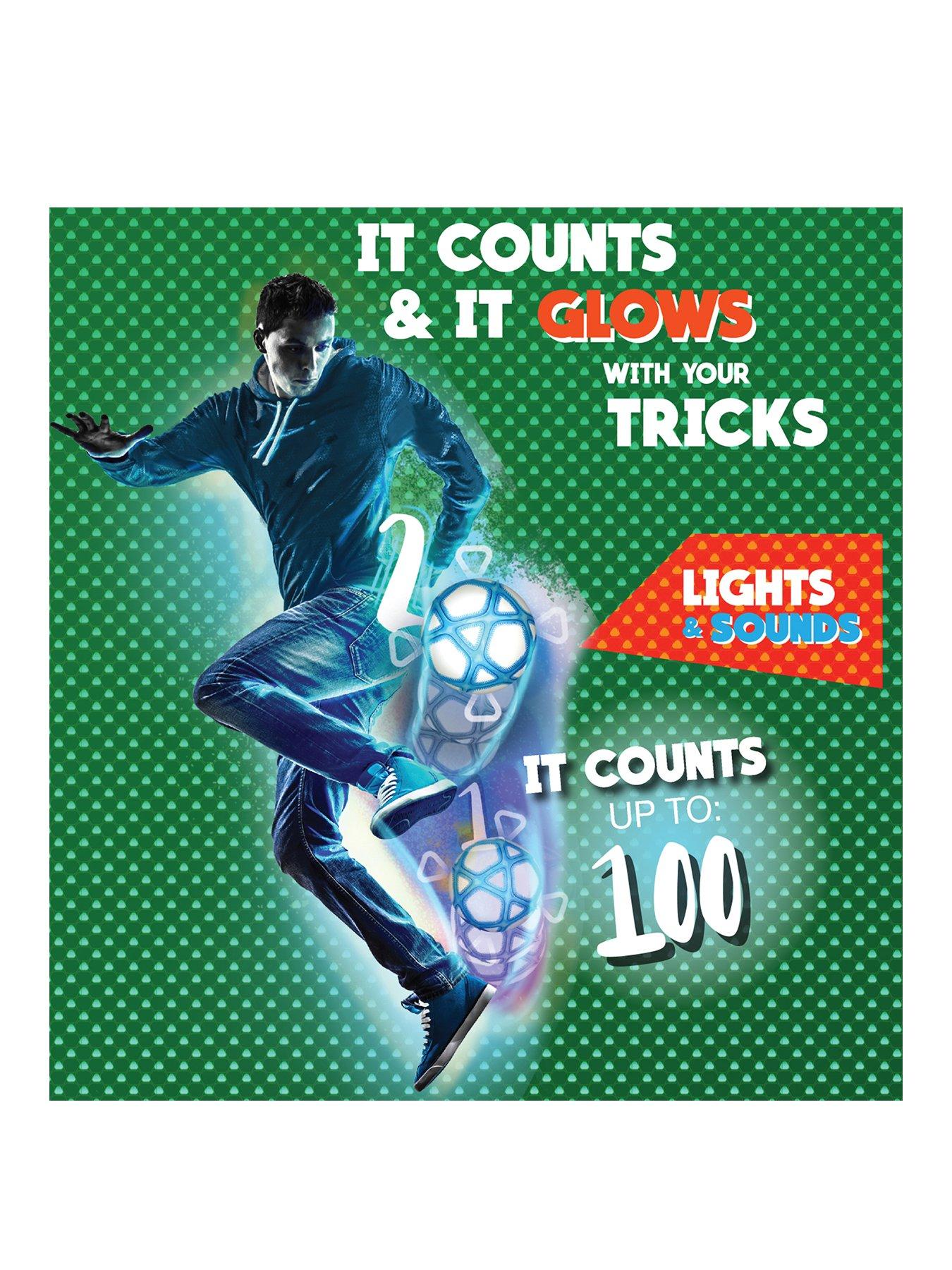 Image 2 of 7 of Smart Ball Smart Ball Kick Up Counting Football with Lights and Sounds