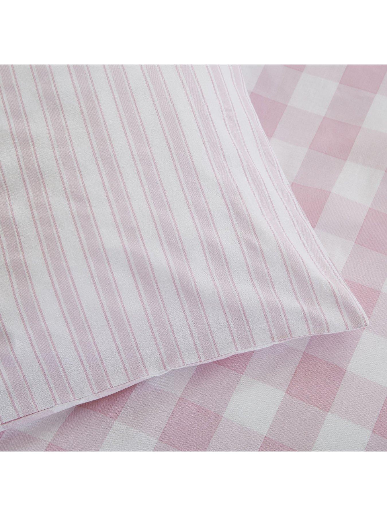 bianca-pink-check-100-cotton-duvet-setoutfit