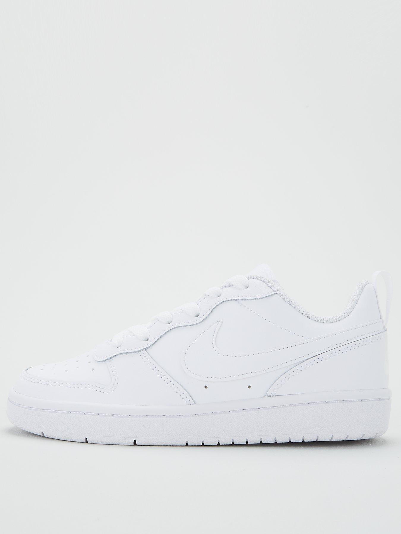 Nike white junior outlet trainers