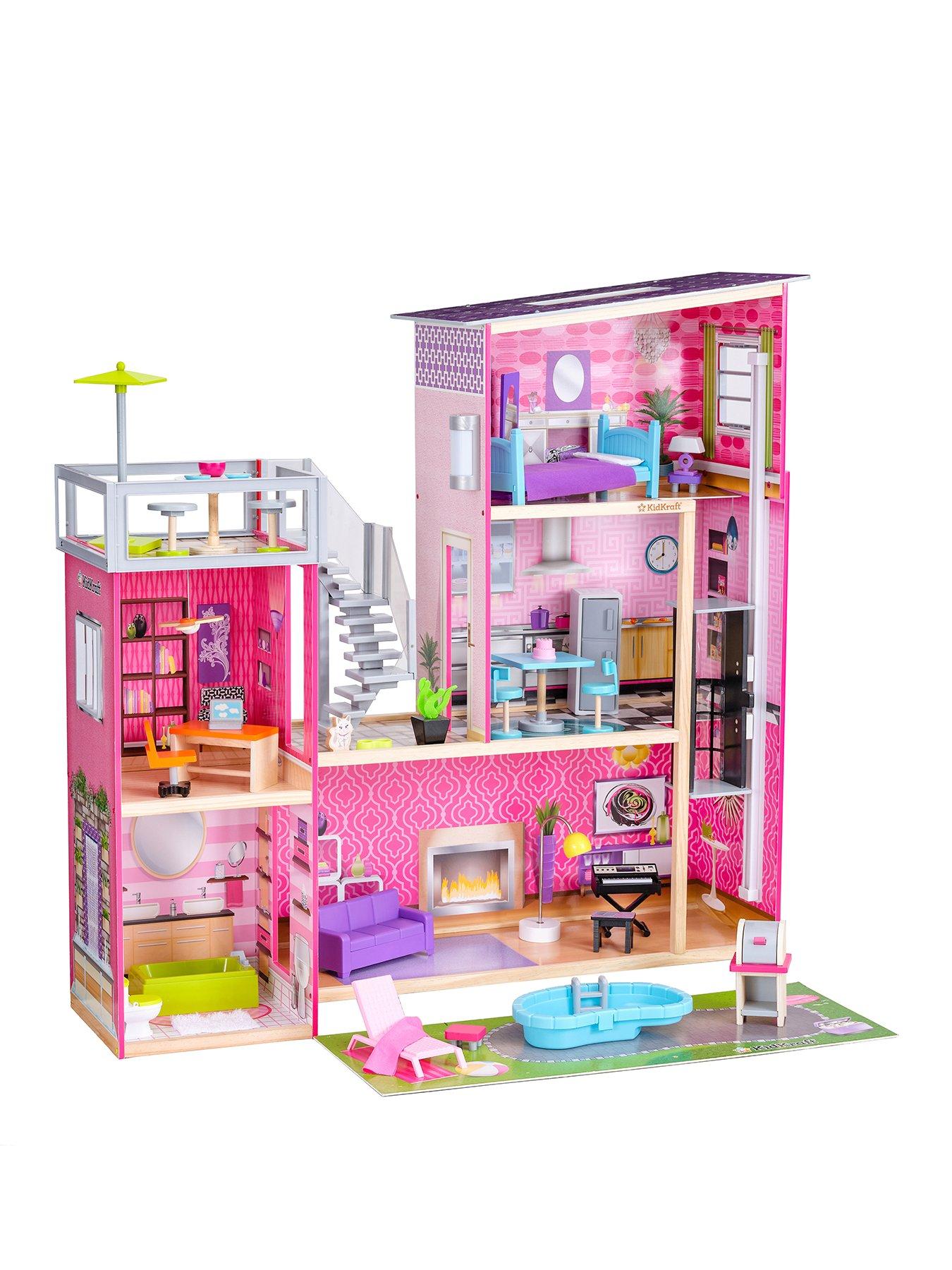 used kidkraft dollhouse