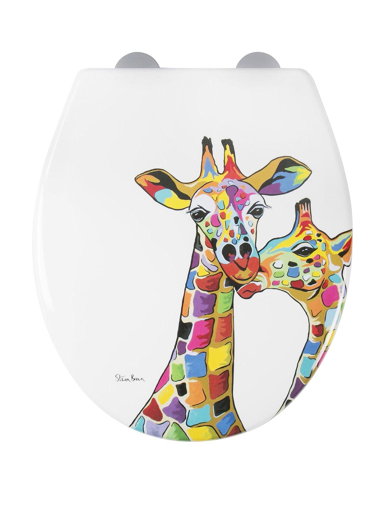 undefined Steven Brown Francie and Josie McZoo Toilet Seat