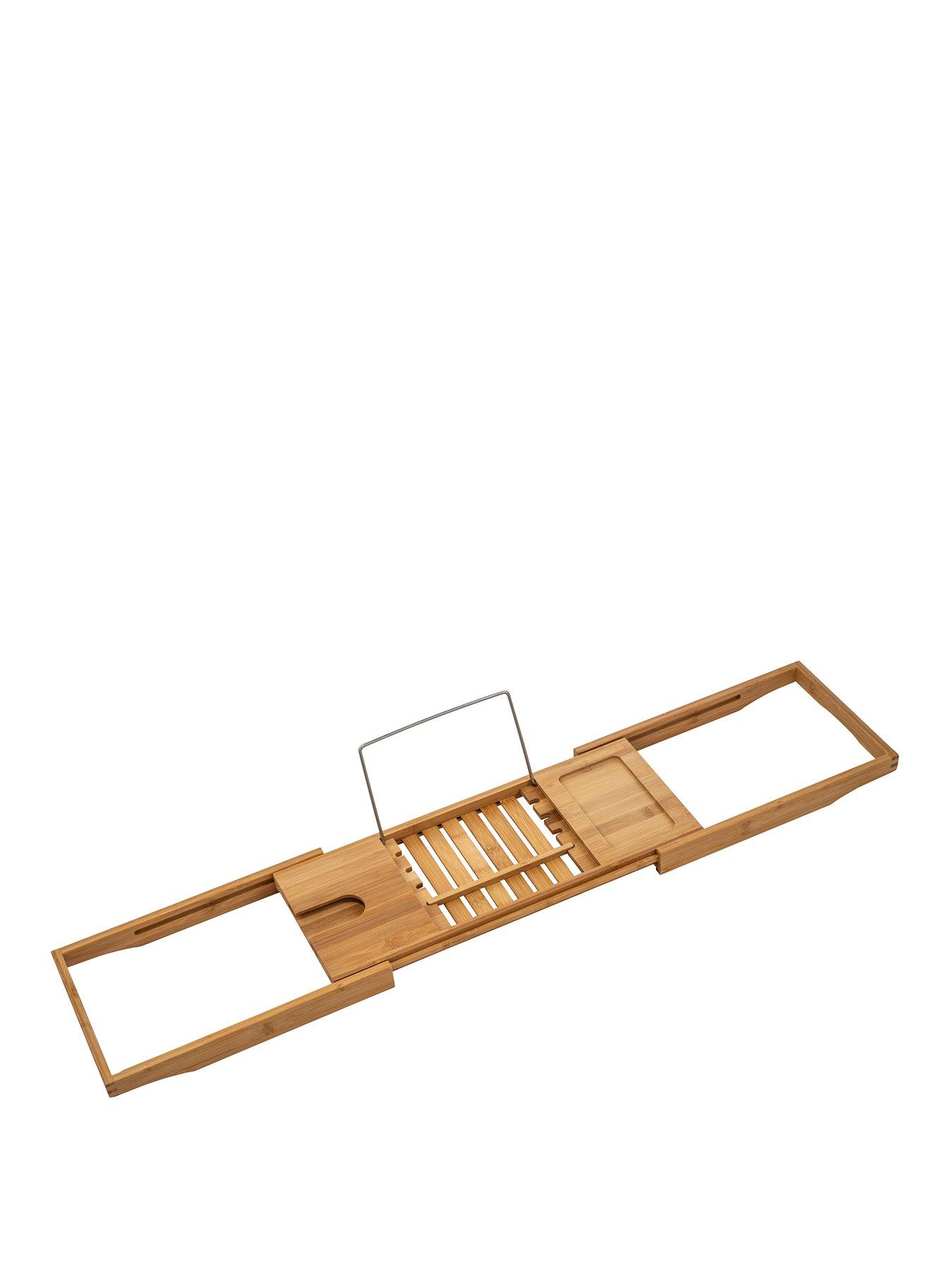 croydex-adjustable-bamboo-bath-benchstillFront
