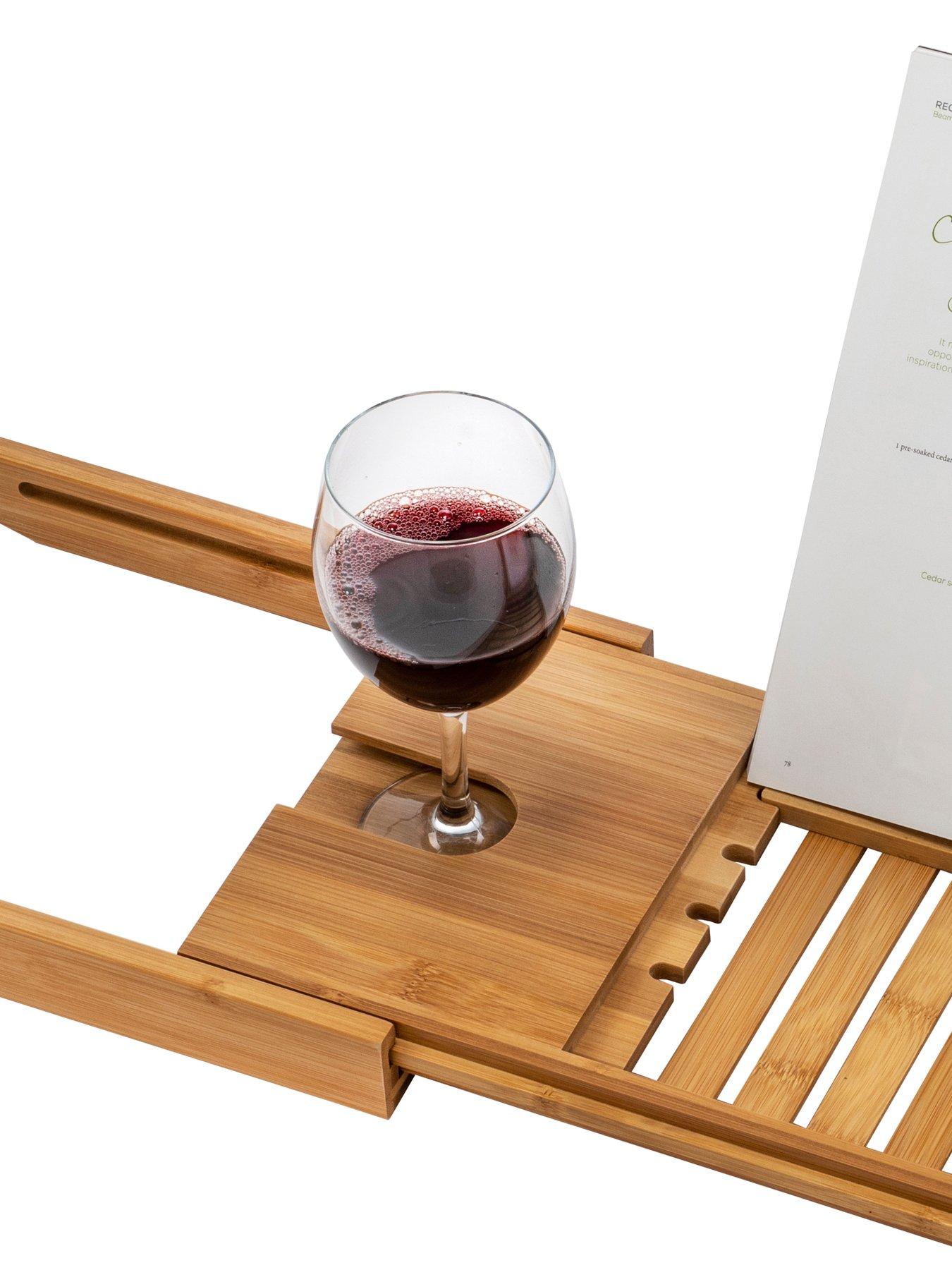 croydex-adjustable-bamboo-bath-benchback