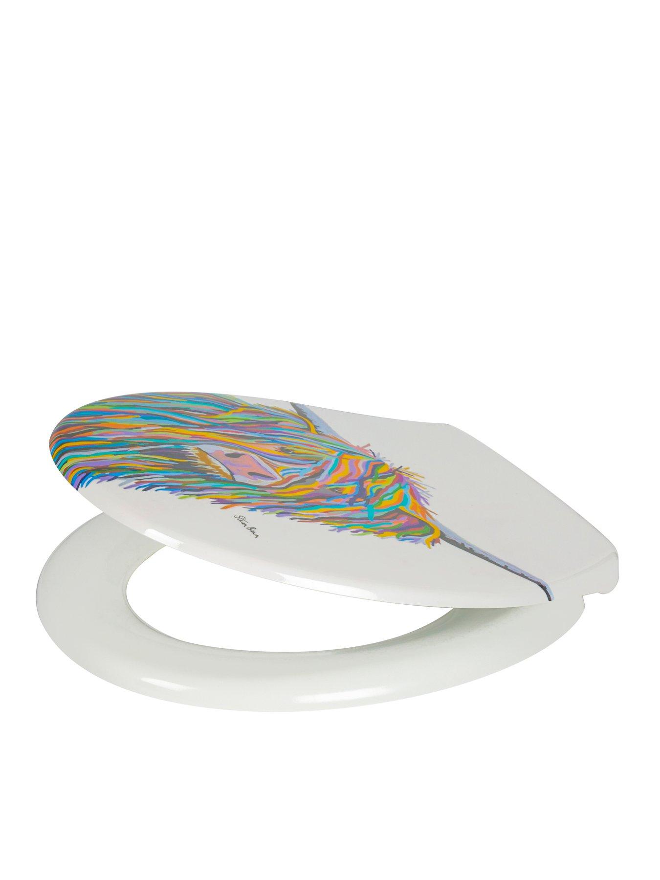 Image 2 of 6 of Croydex Steven Brown Angus McMoo Toilet Seat