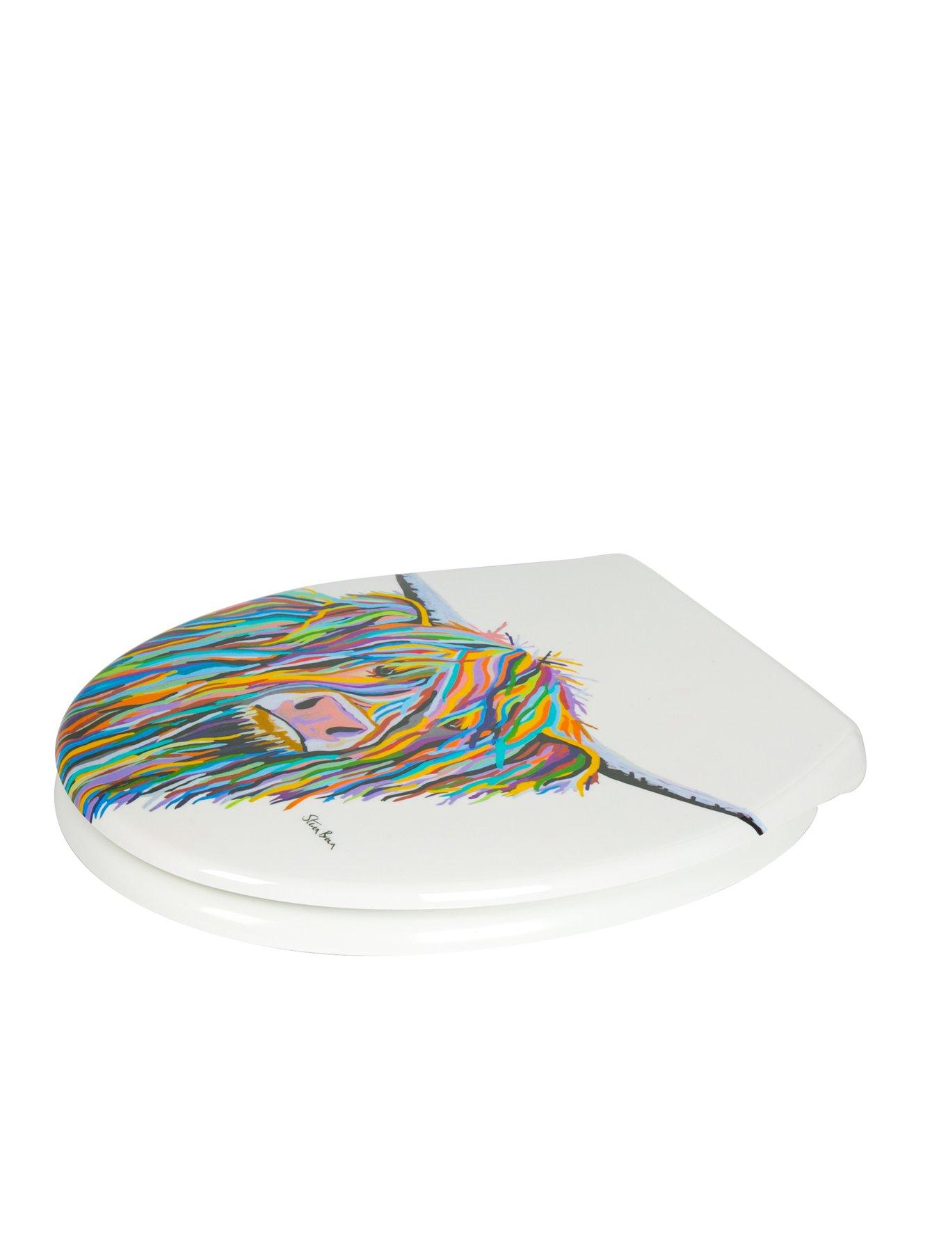 Image 3 of 6 of Croydex Steven Brown Angus McMoo Toilet Seat
