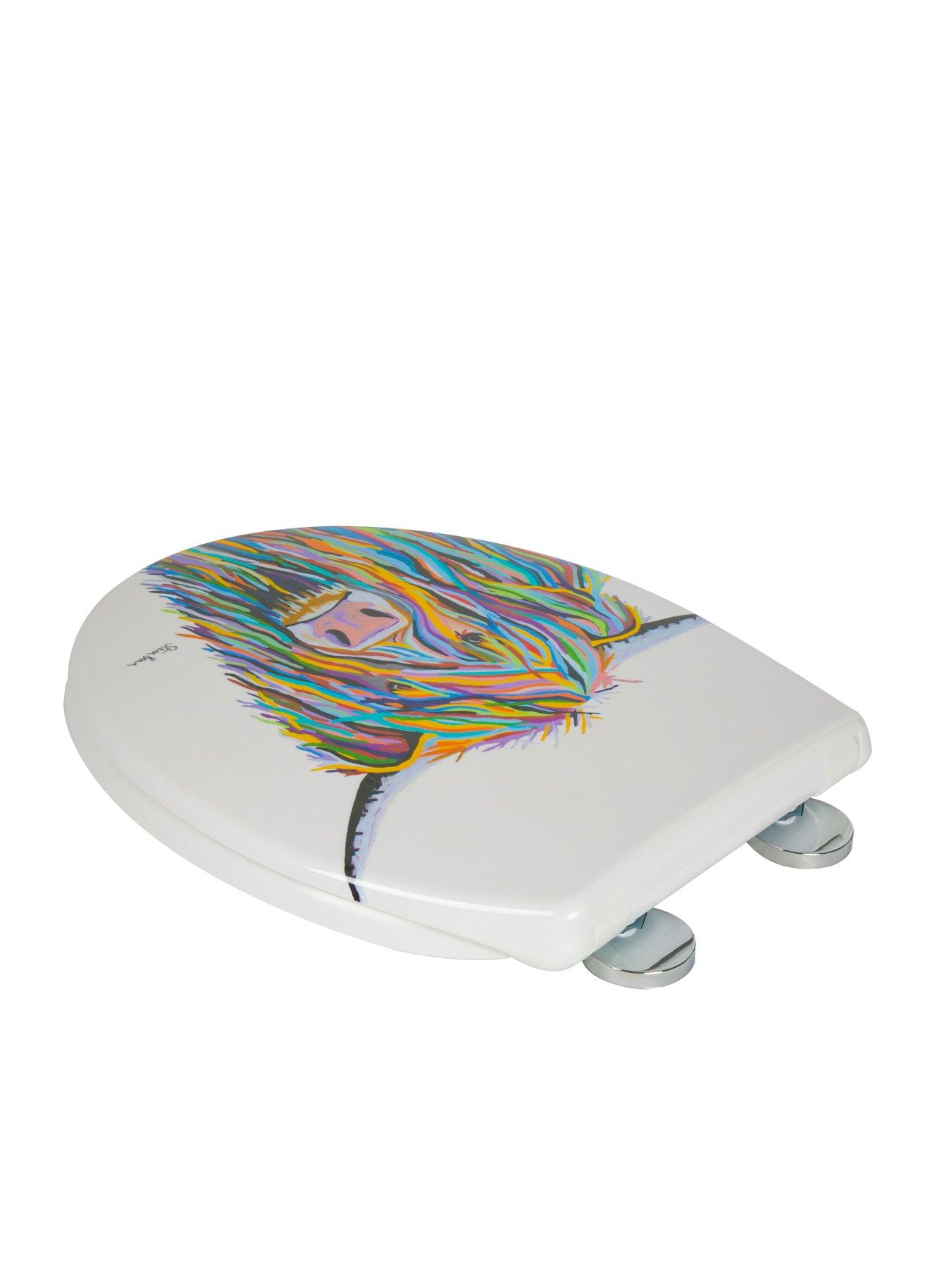 Image 5 of 6 of Croydex Steven Brown Angus McMoo Toilet Seat