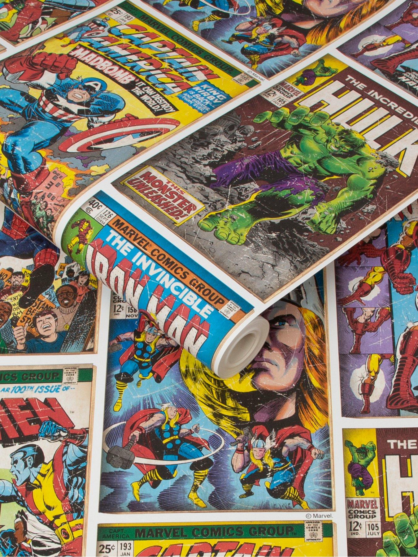Image 3 of 3 of Marvel Kids&nbsp;Action Heroes Wallpaper