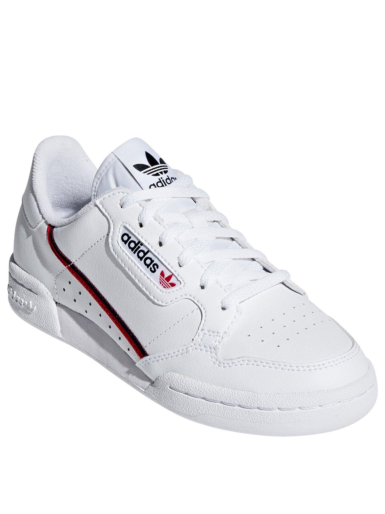 Adidas originals sleek shop trainers in white junior