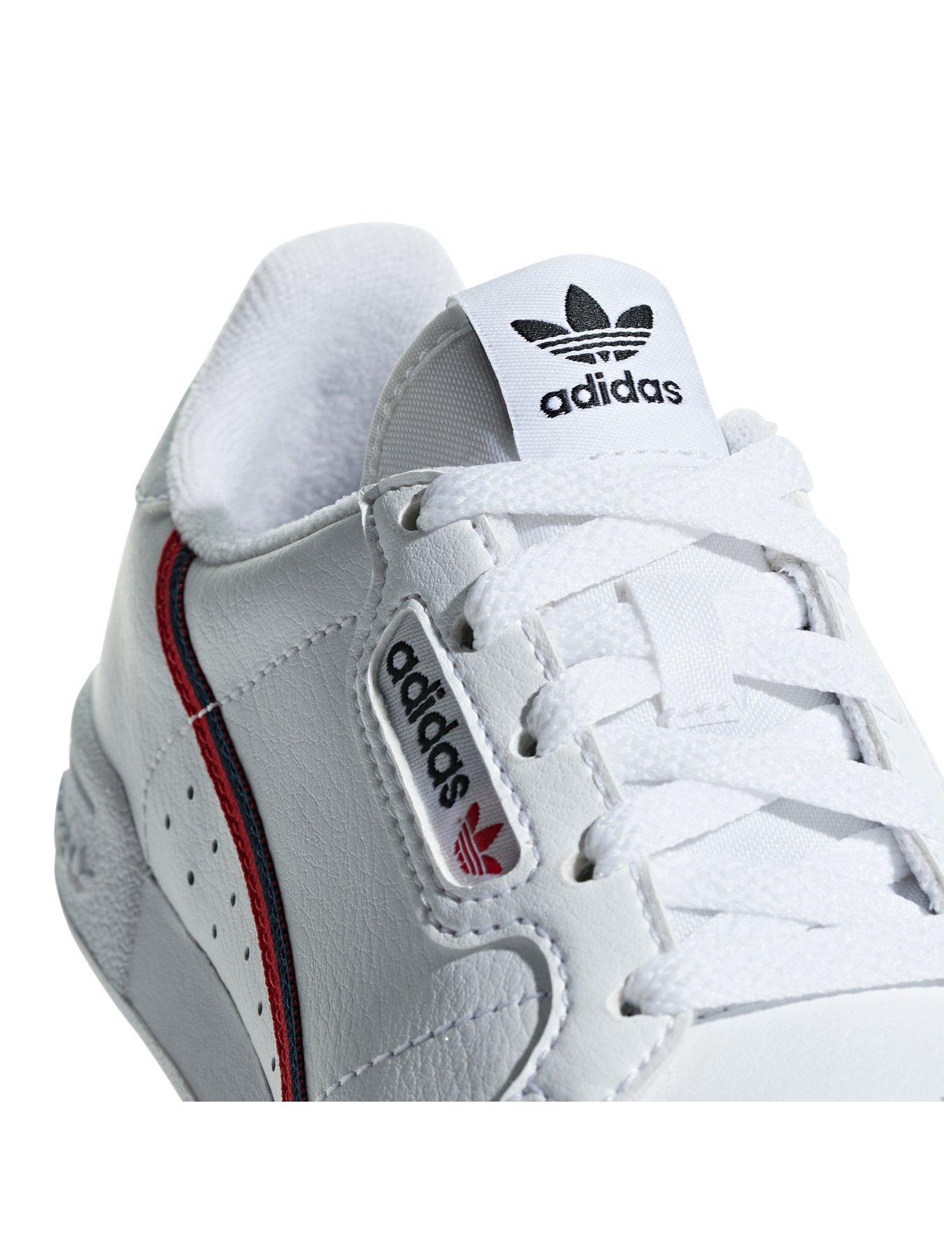 Image 6 of 6 of adidas Originals Continental&nbsp;80 Childrens Trainers - White