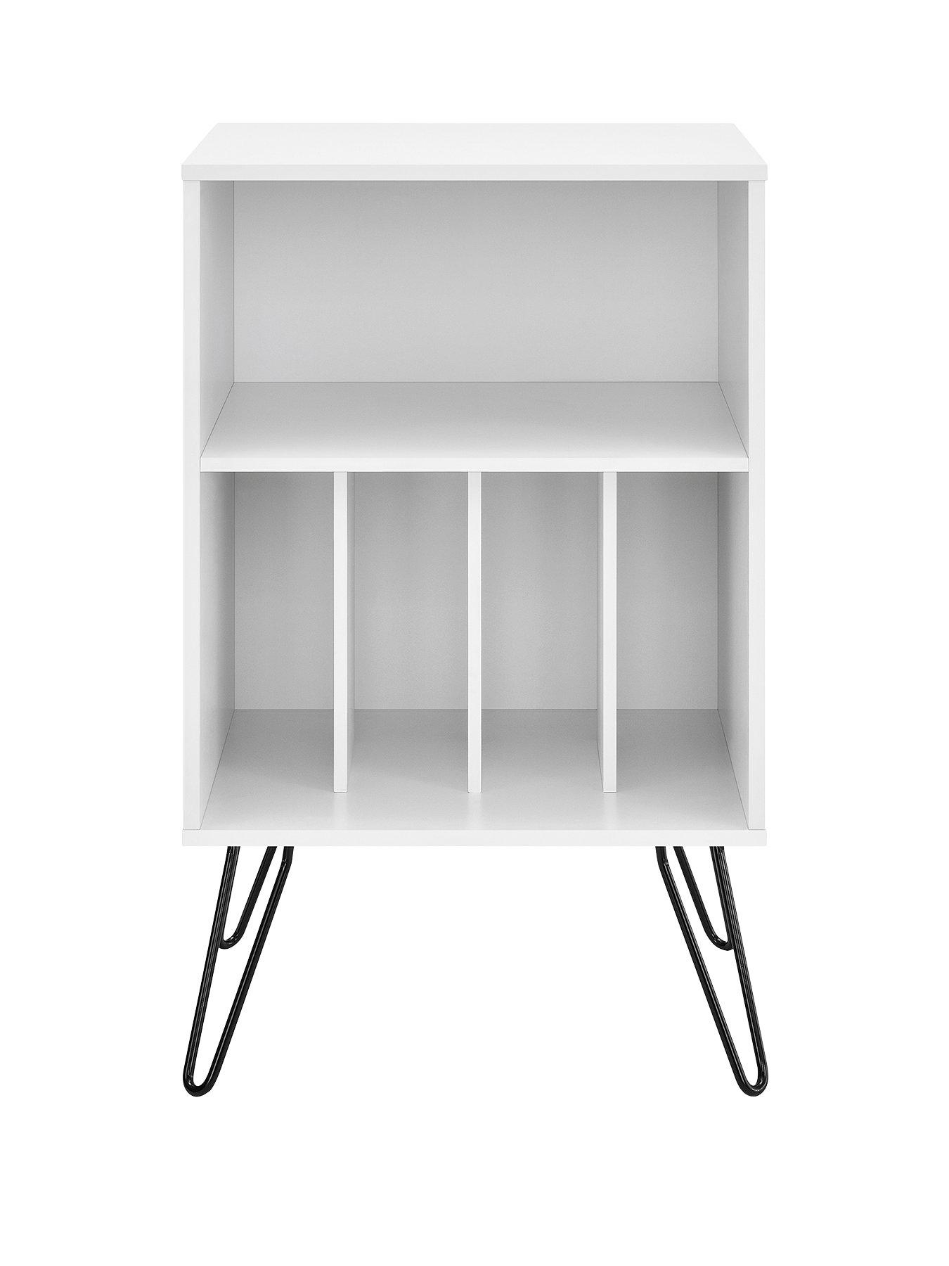 Image 2 of 4 of Novogratz Harmony Turntable Stand - White