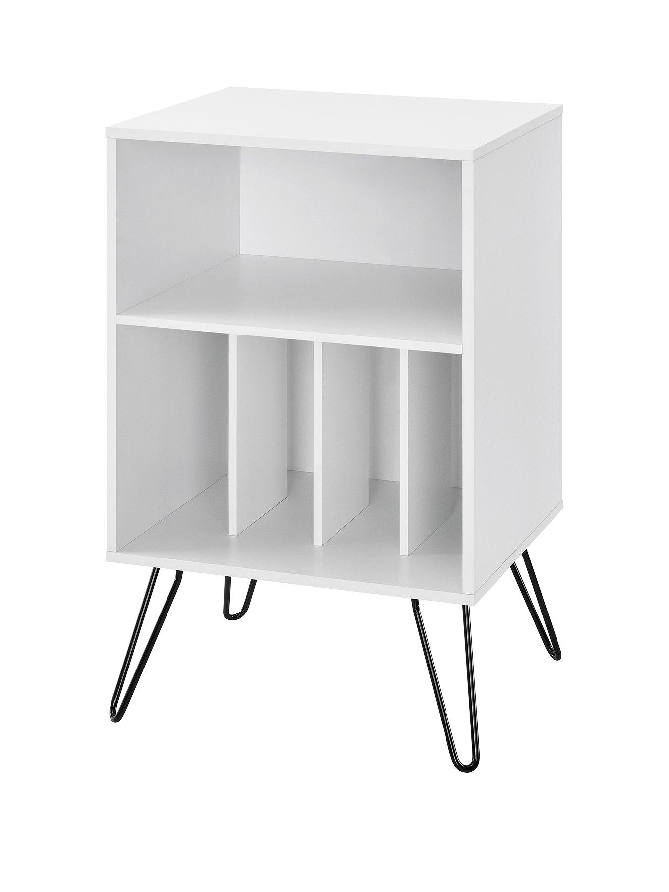 Image 3 of 4 of Novogratz Harmony Turntable Stand - White