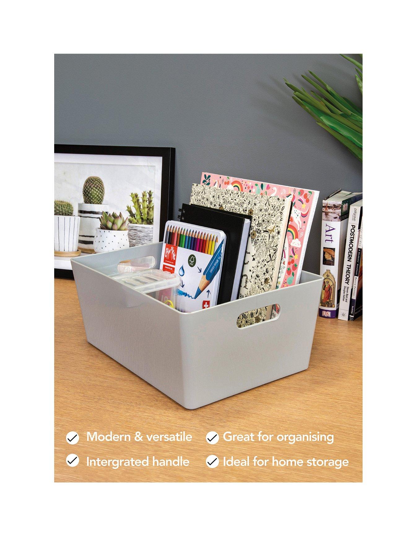 Image 2 of 4 of Wham Studio Storage Baskets (Set of 2) - Grey