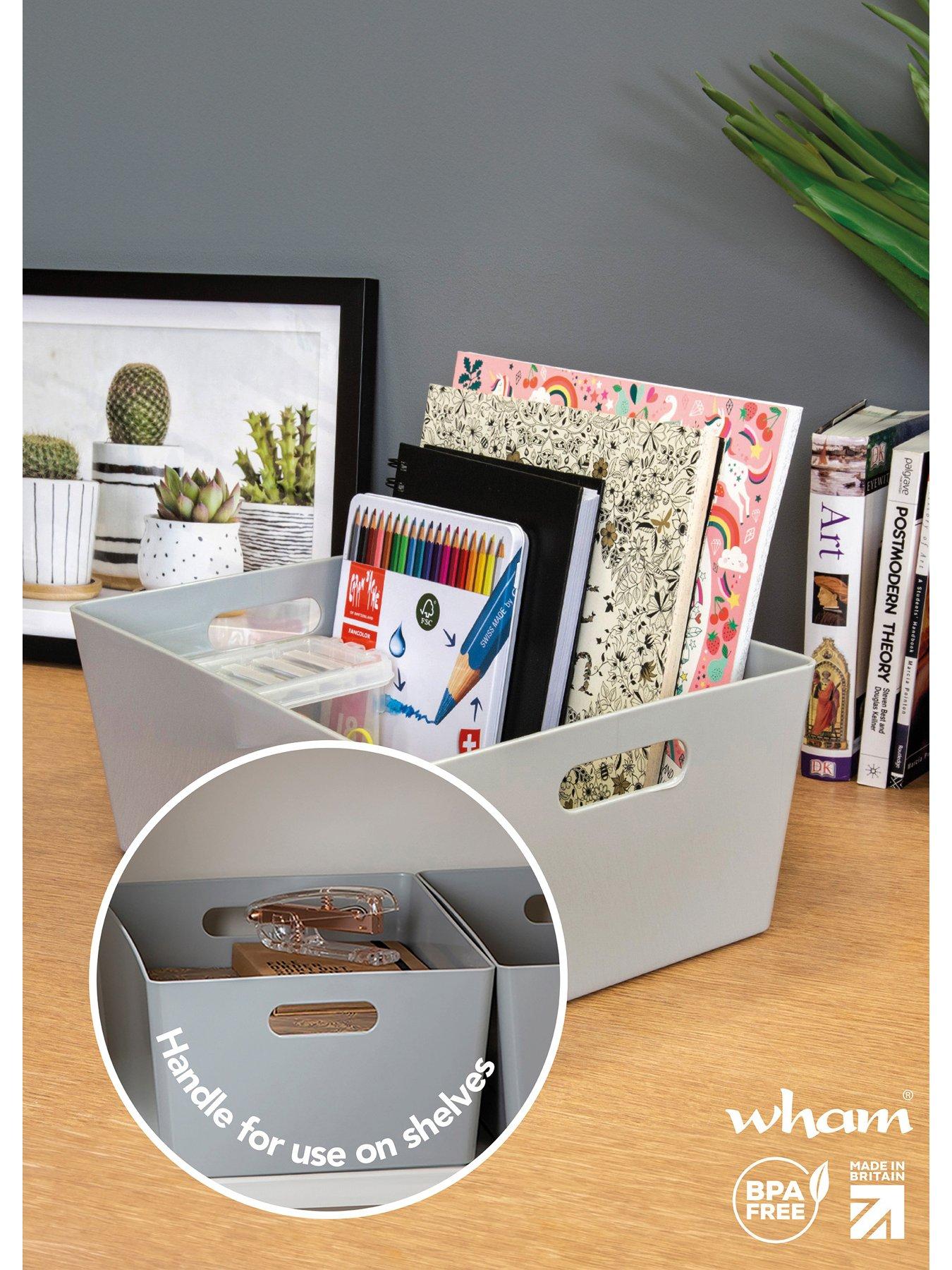 Image 3 of 4 of Wham Studio Storage Baskets (Set of 2) - Grey