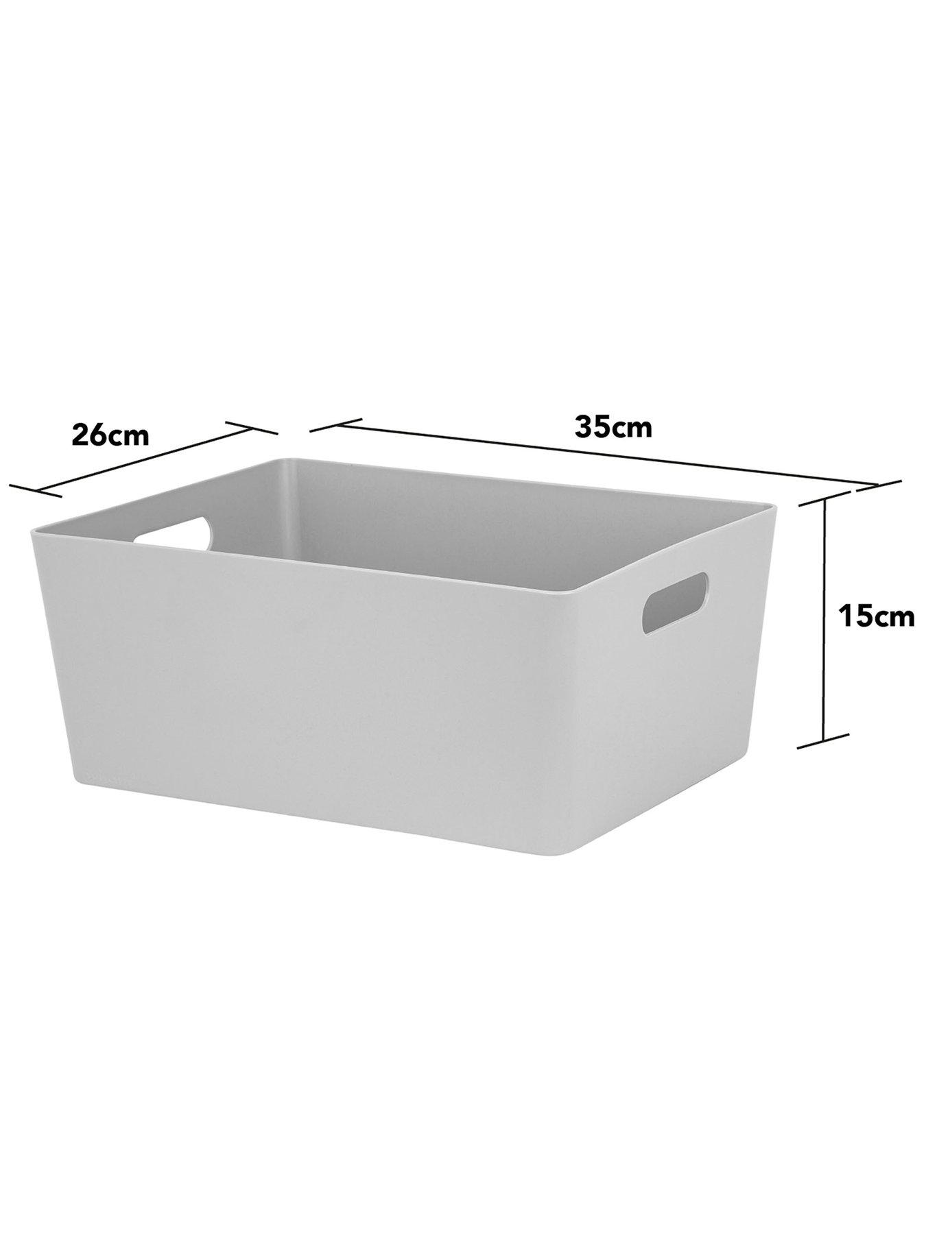 Image 4 of 4 of Wham Studio Storage Baskets (Set of 2) - Grey