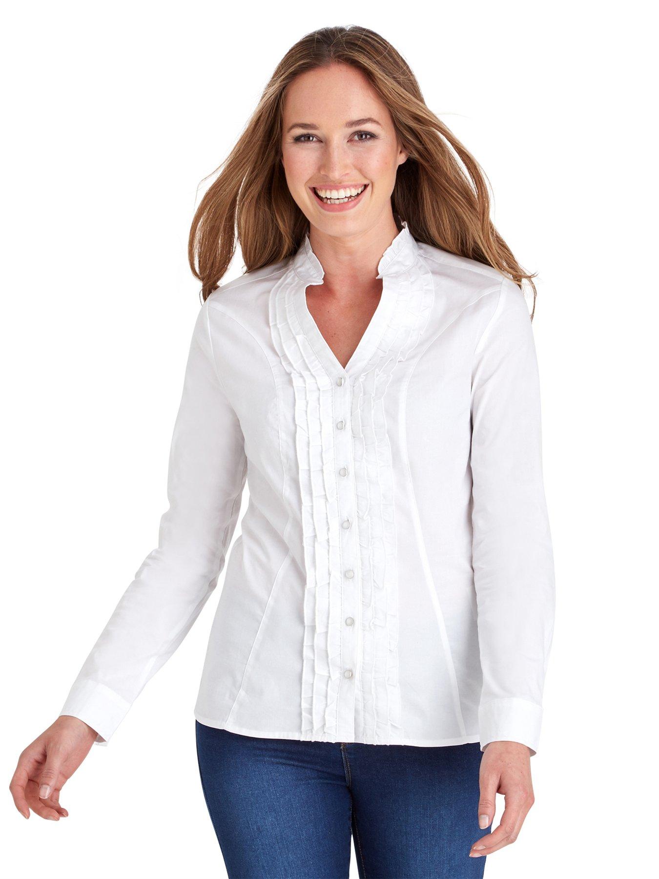 joe-browns-ruffle-blouse-white