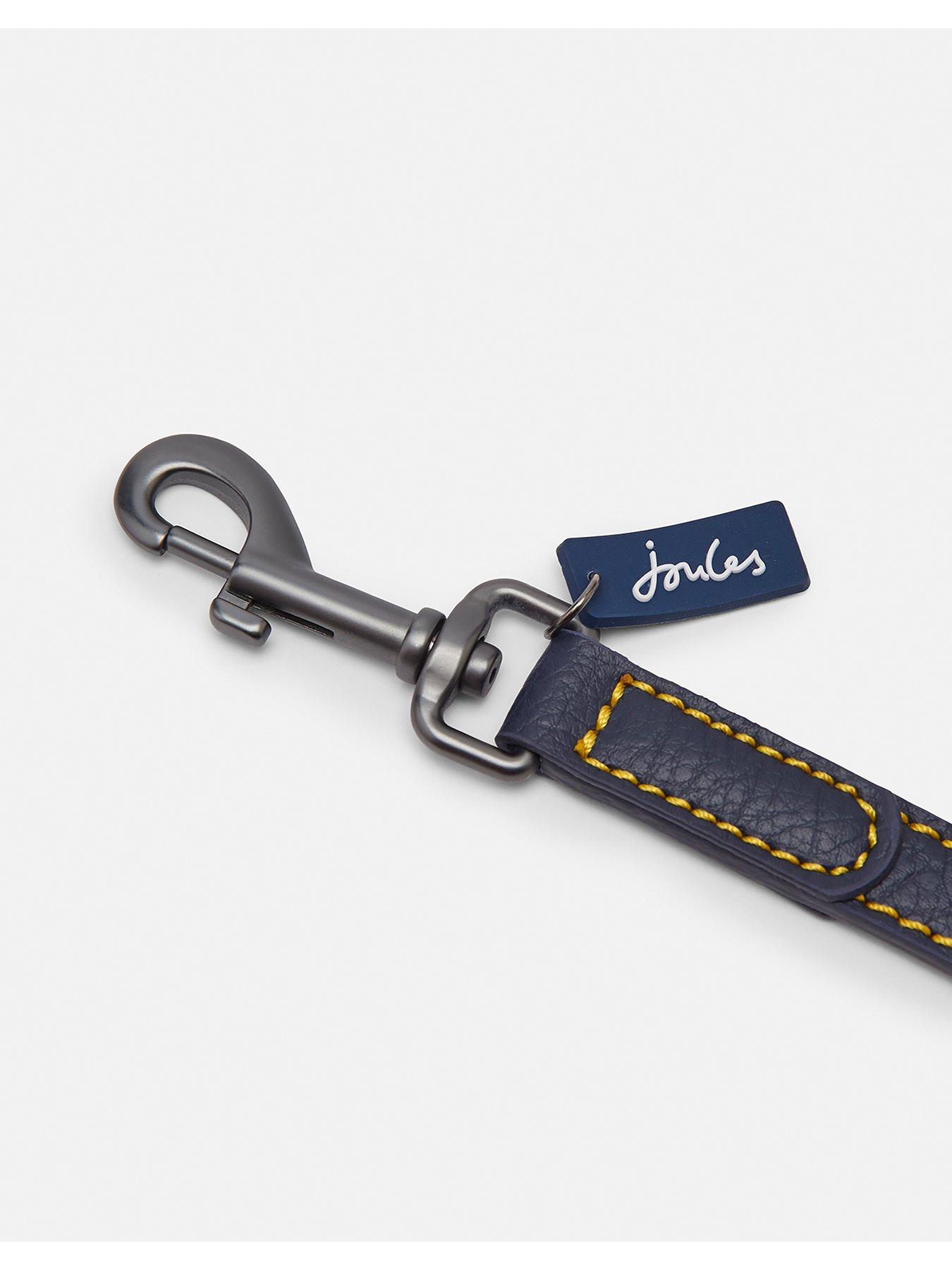 joules-navy-leather-leadstillFront