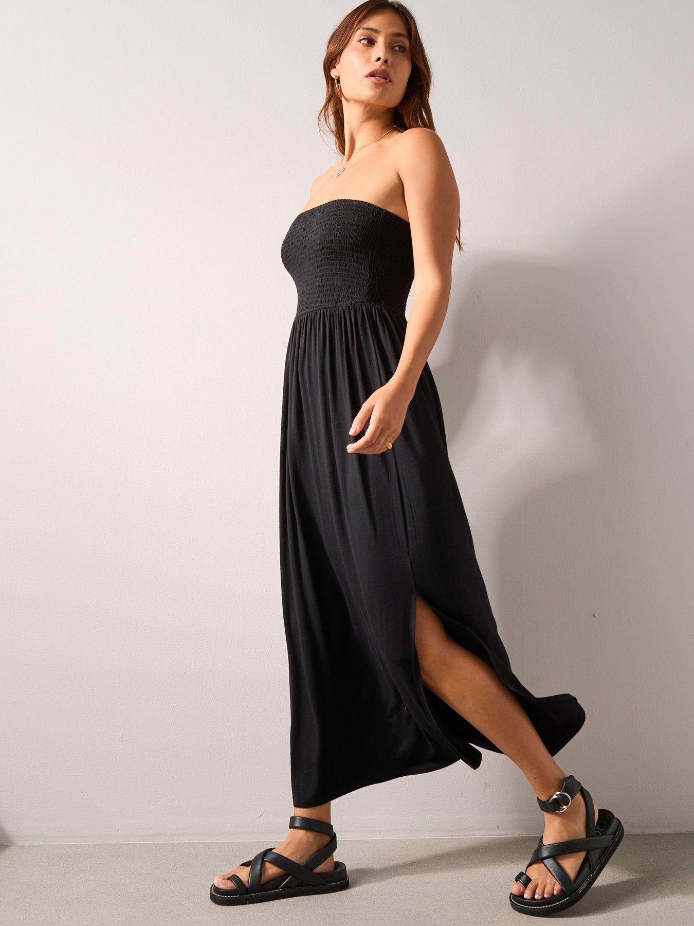 Image 3 of 6 of The Very Collection Bandeau Beach maxi Dress