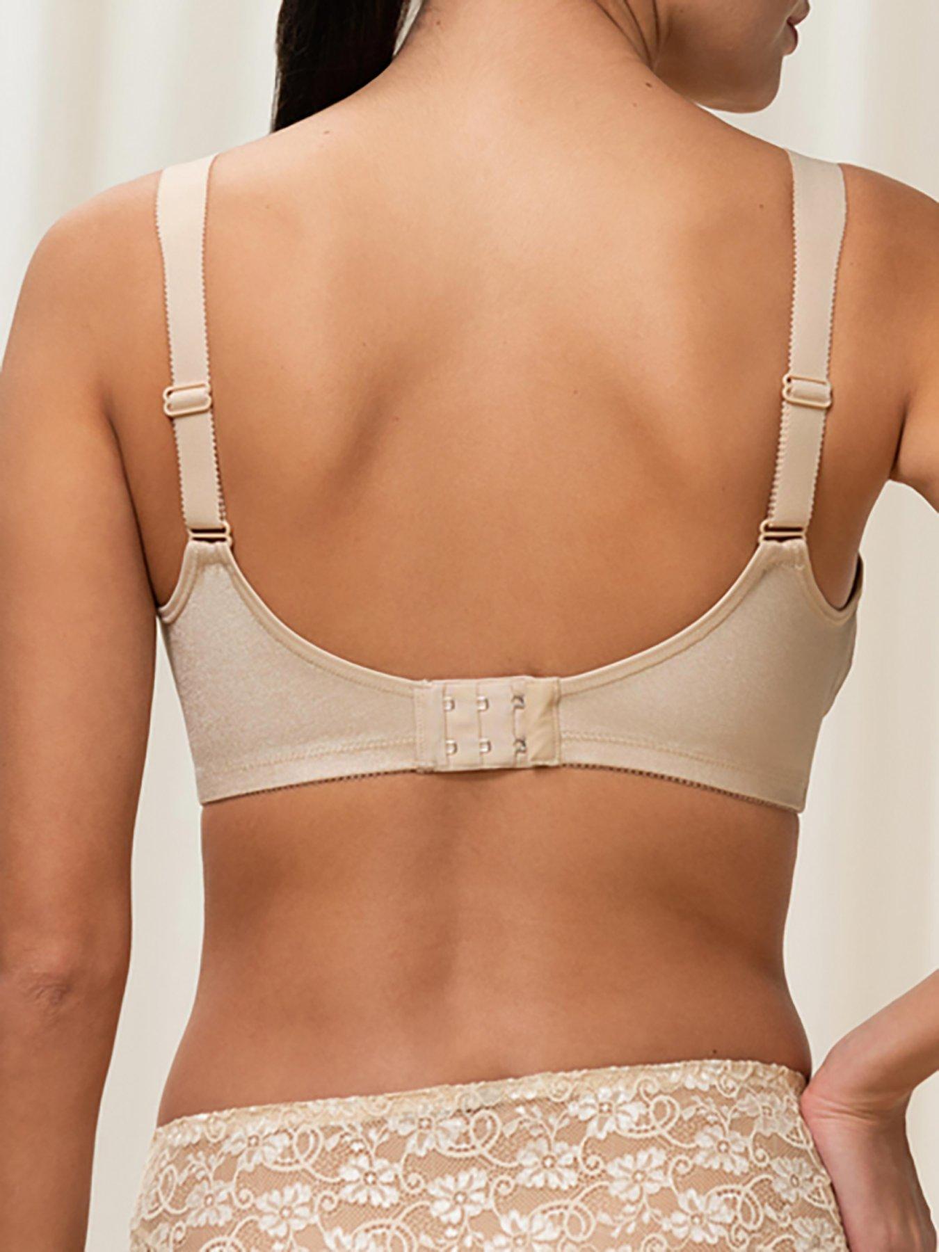 Image 2 of 5 of Triumph Doreen Cotton Non Wired Bra - Nude