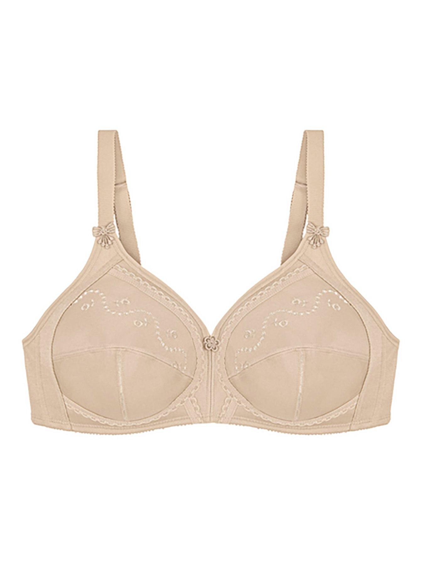 Image 5 of 5 of Triumph Doreen Cotton Non Wired Bra - Nude