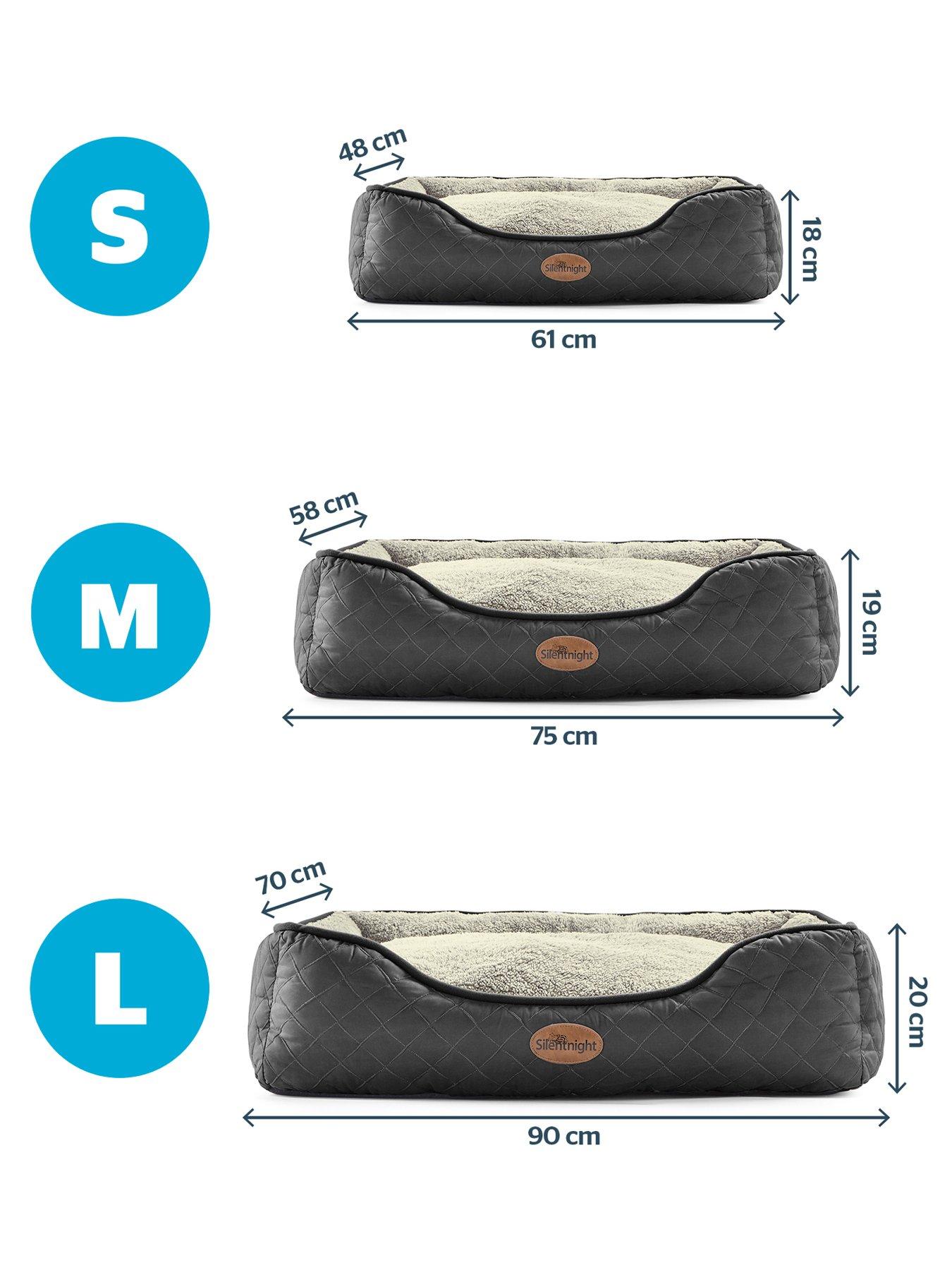 Image 4 of 5 of Silentnight Airmax Dual Season Pet Bed - Grey