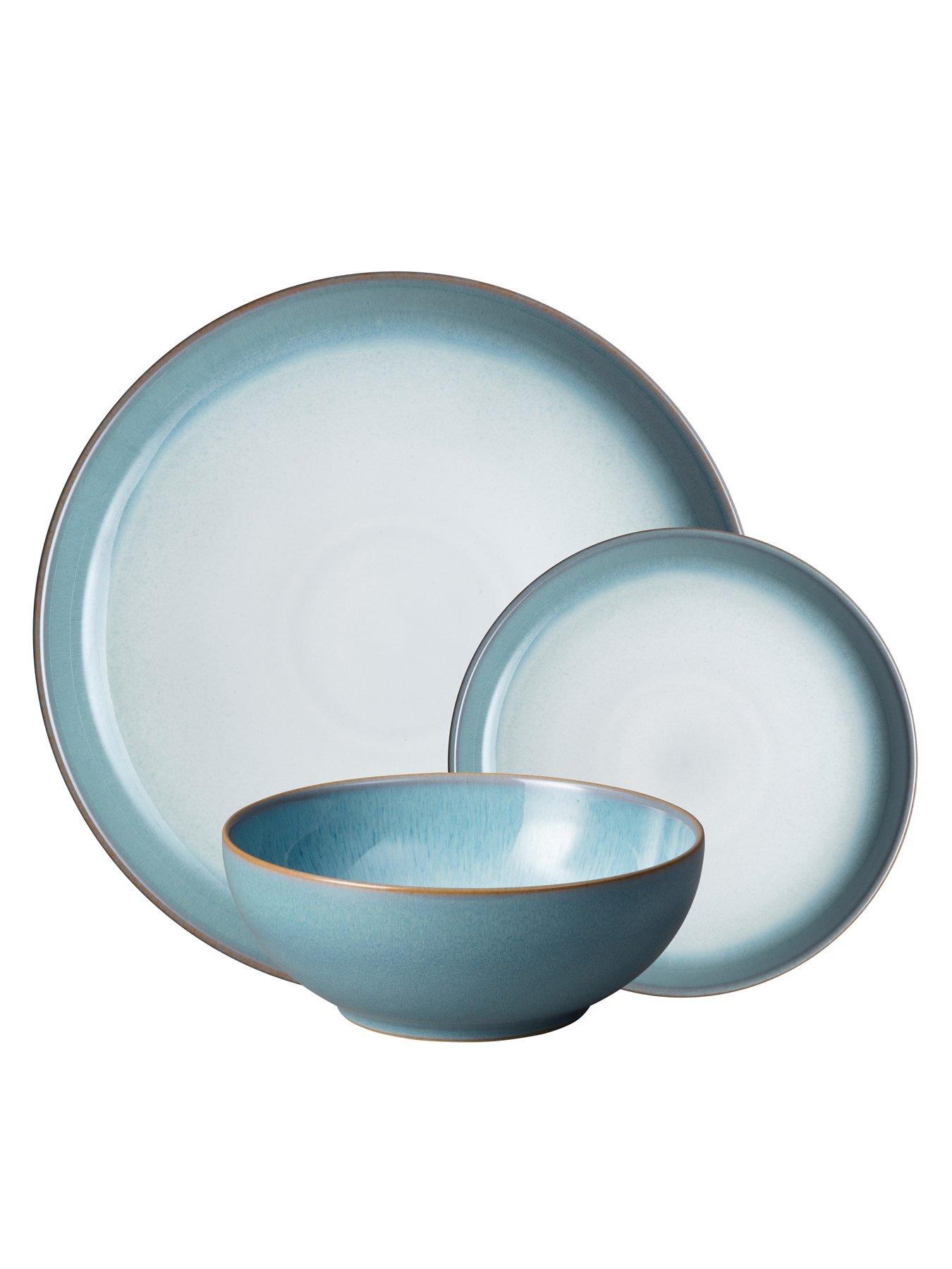 Image 2 of 5 of Denby Azure Haze 12-Piece Dinnerware Set