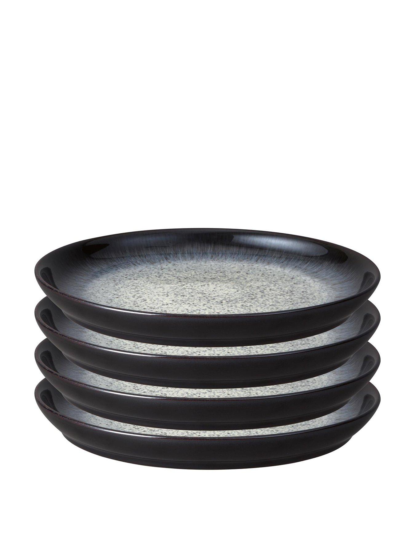 Image 1 of 5 of Denby Halo Coupe Dinner Plates &ndash; Set of 4