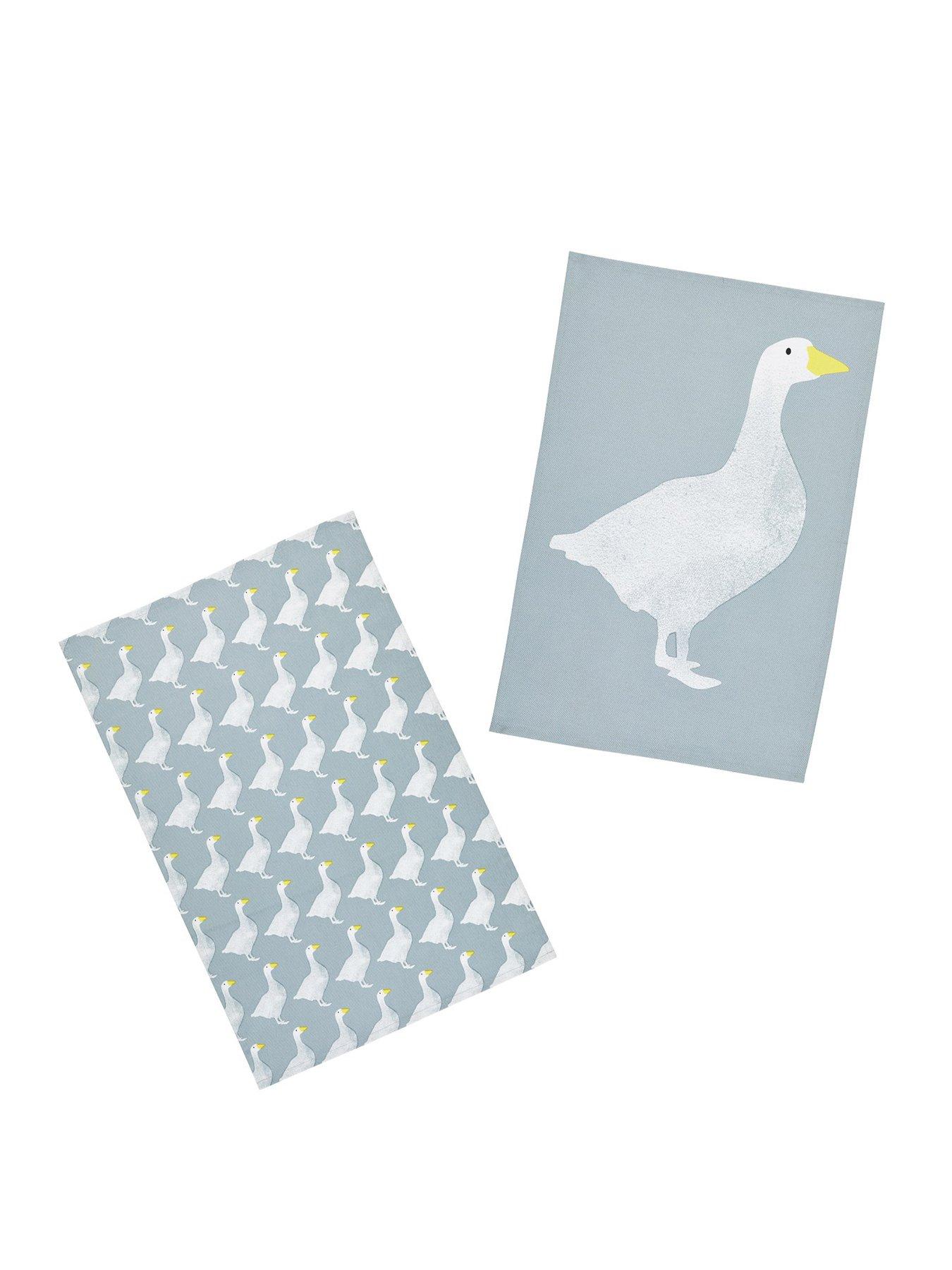 Image 1 of 3 of KitchenCraft Goose Tea Towels