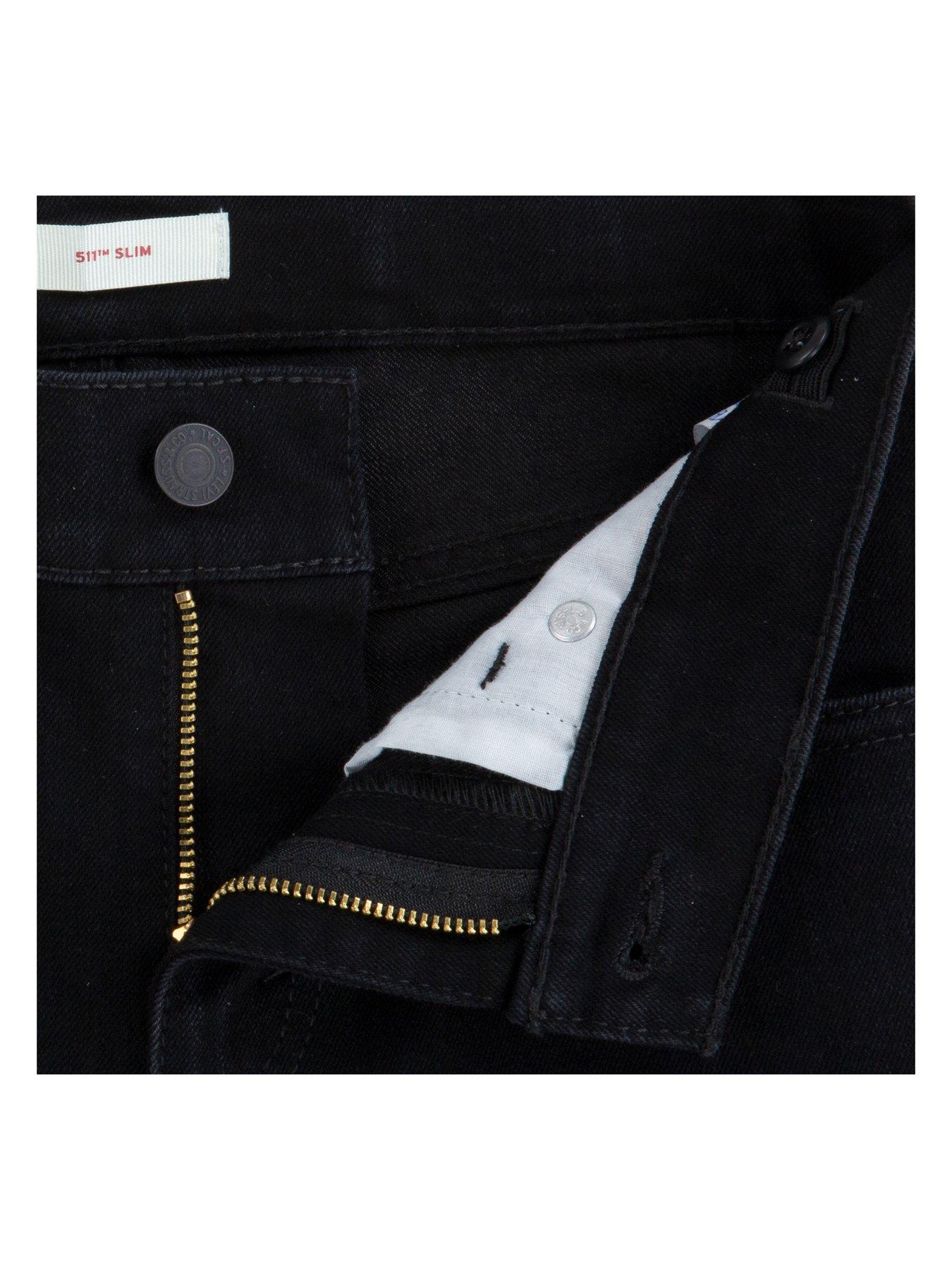 Image 3 of 3 of Levi's Boys 510 Skinny Fit Jeans - Black