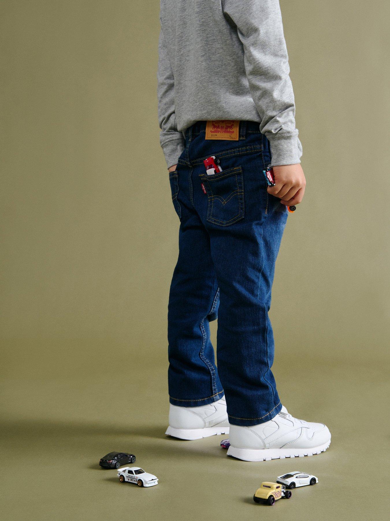 Image 2 of 5 of Levi's Boys 511 Slim Fit Jeans - Dark Wash