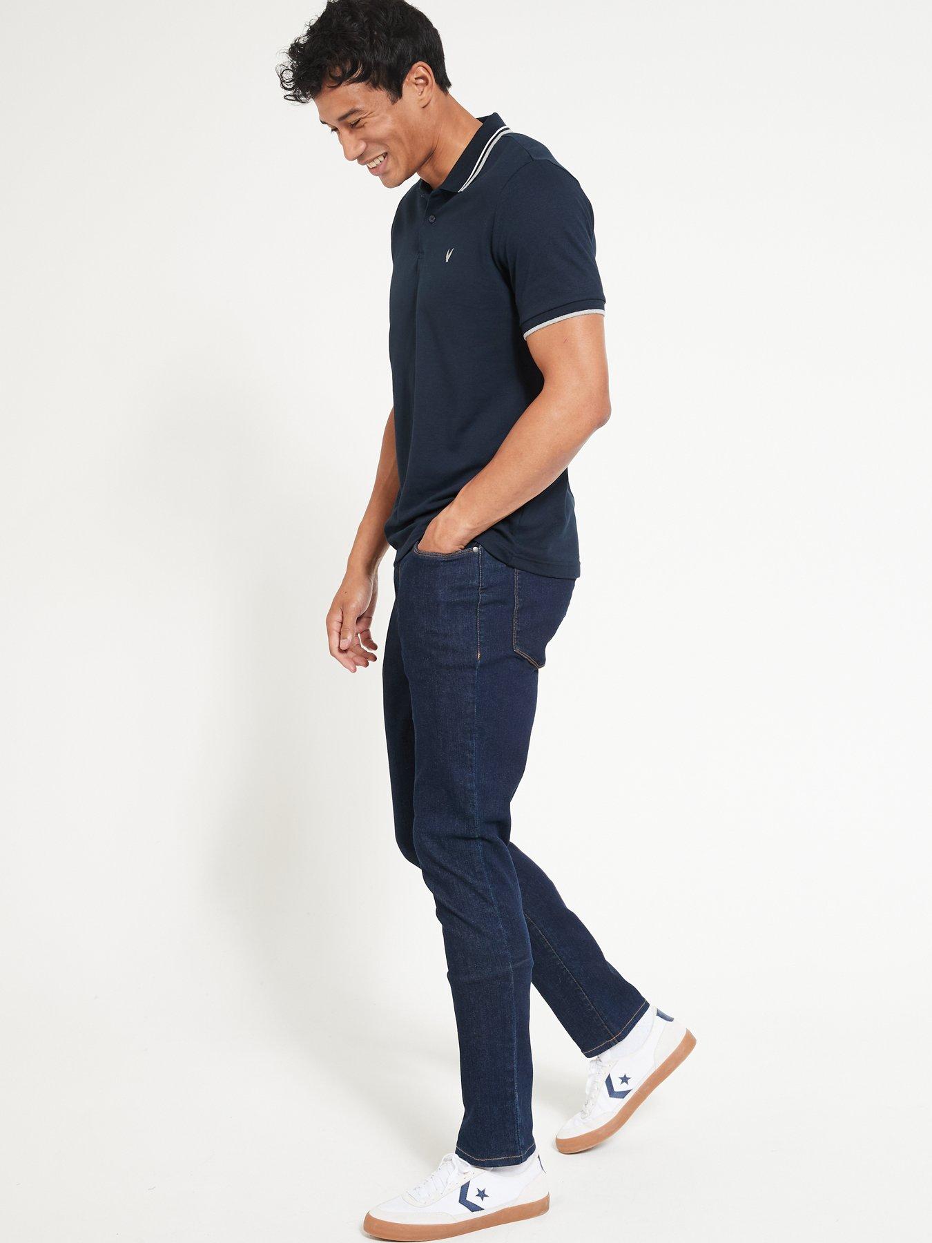 Image 3 of 6 of Everyday Slim Jean with Stretch - Raw Wash