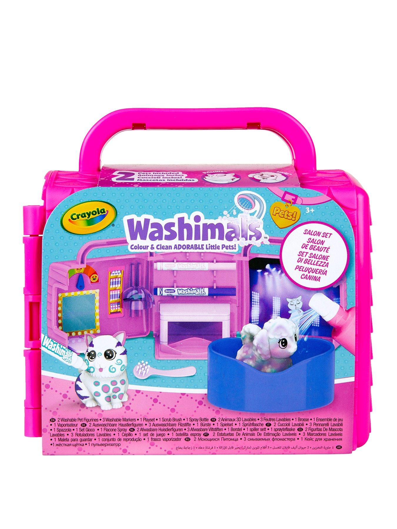 Image 1 of 5 of Crayola Washimals Beauty Salon Playset