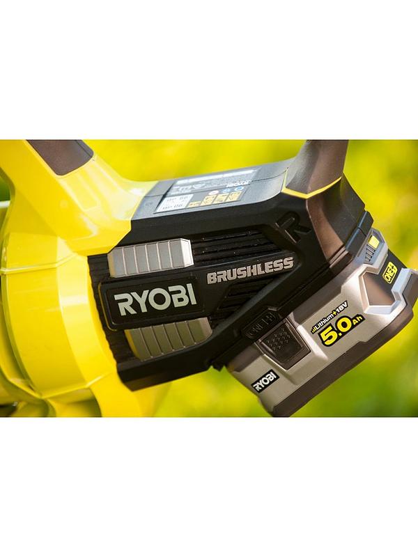 RYOBI OBV18 18V ONE+ Cordless Brushless Leaf Blower Vacuum Included) | Very Ireland
