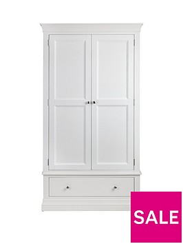 julian-bowen-clermont-2-door-1-drawer-wardrobe-white