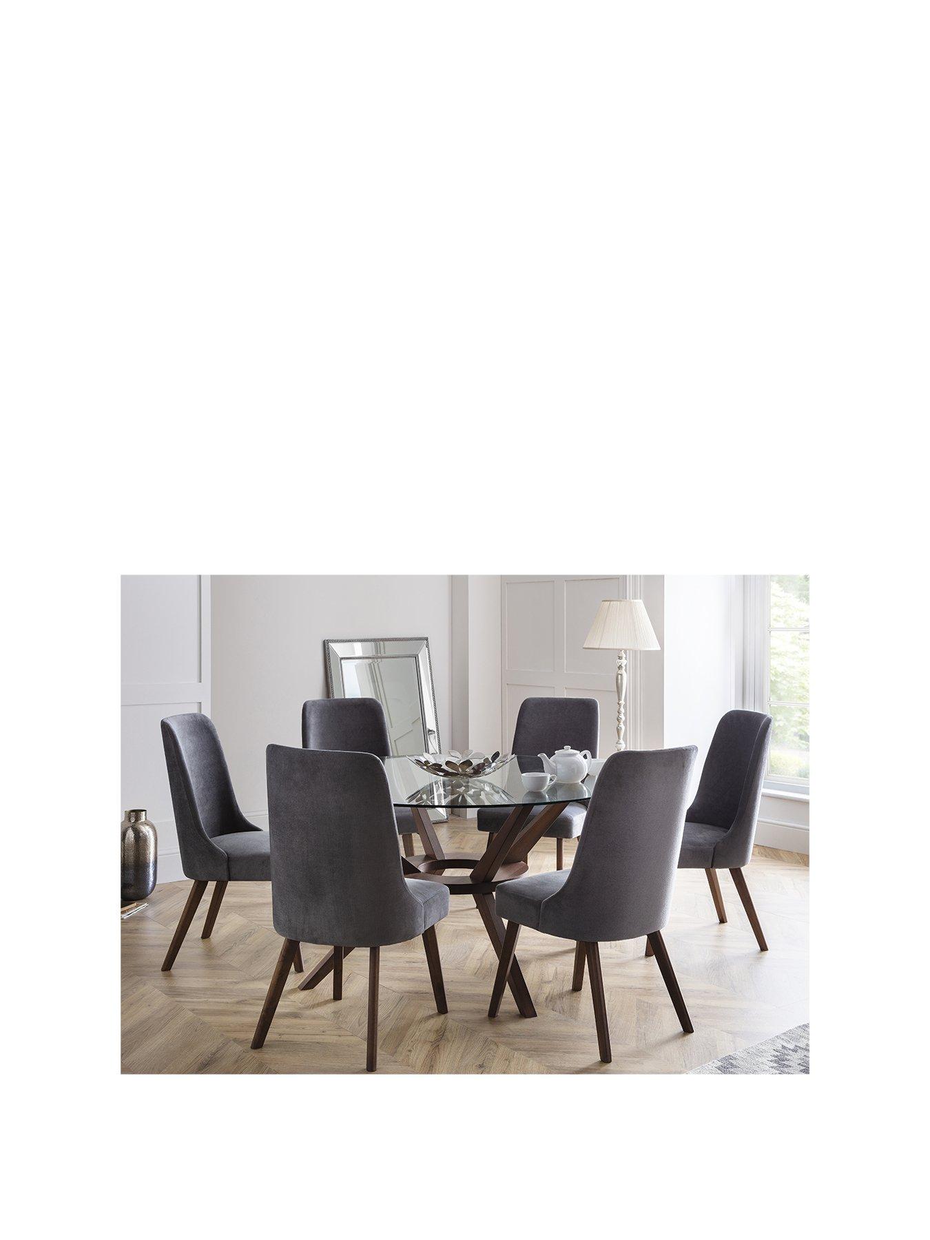 julian-bowen-chelsea-large-140-cm-glass-dining-table-and-6-huxley-chairs