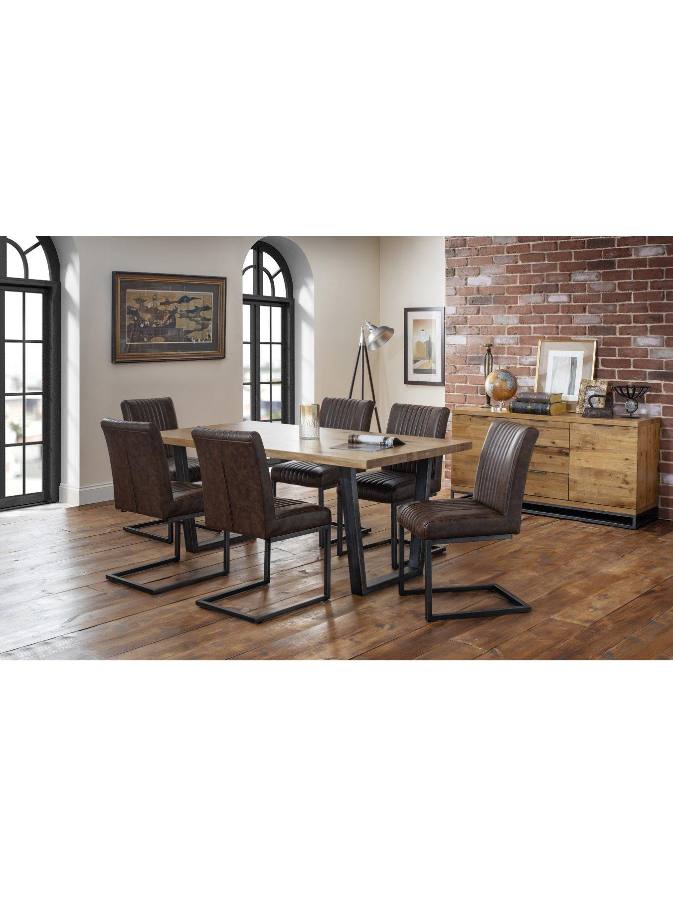undefined Brooklyn Ready Assembled Solid Oak and Veneer TV Unit - Fits up to 56 inch TV