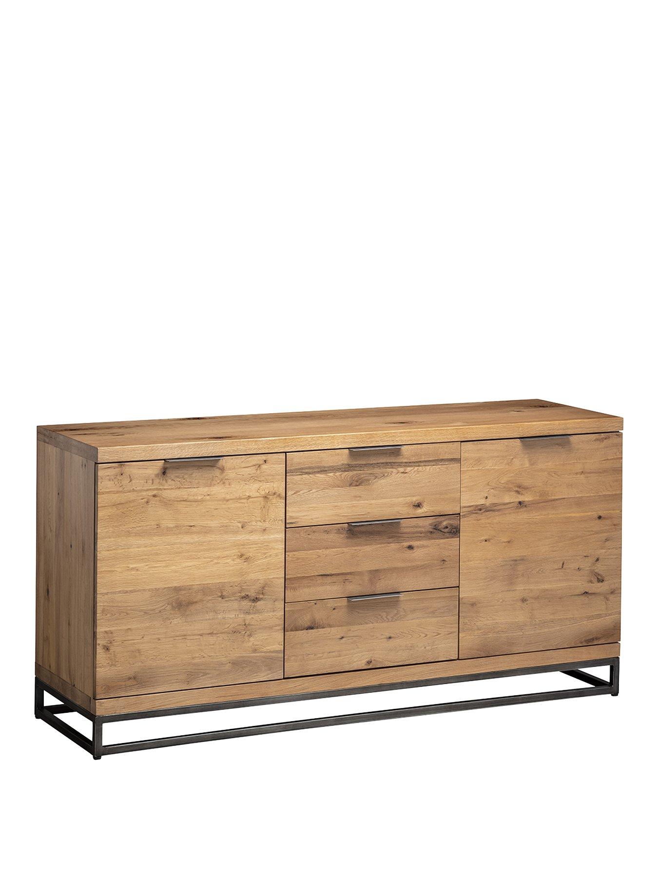julian-bowen-brooklyn-ready-assembled-solid-oakoak-veneernbspsideboardback