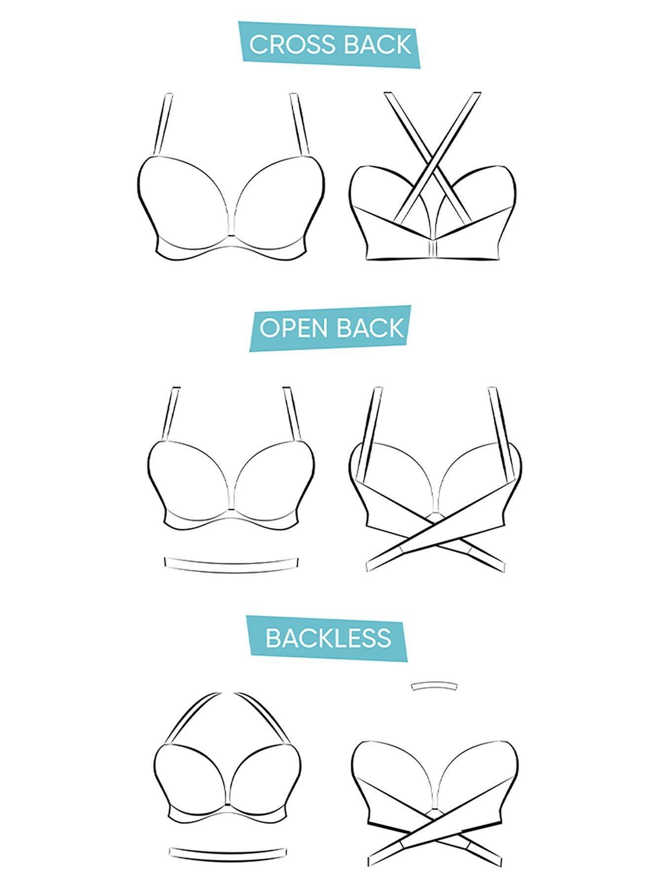 Super Plunge Multiway Bra - Latte