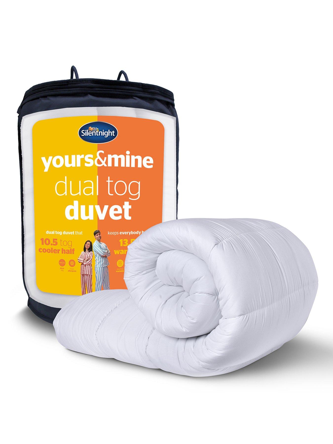 Image of Silentnight Yours and Mine 10.5/13.5 Tog Duvet