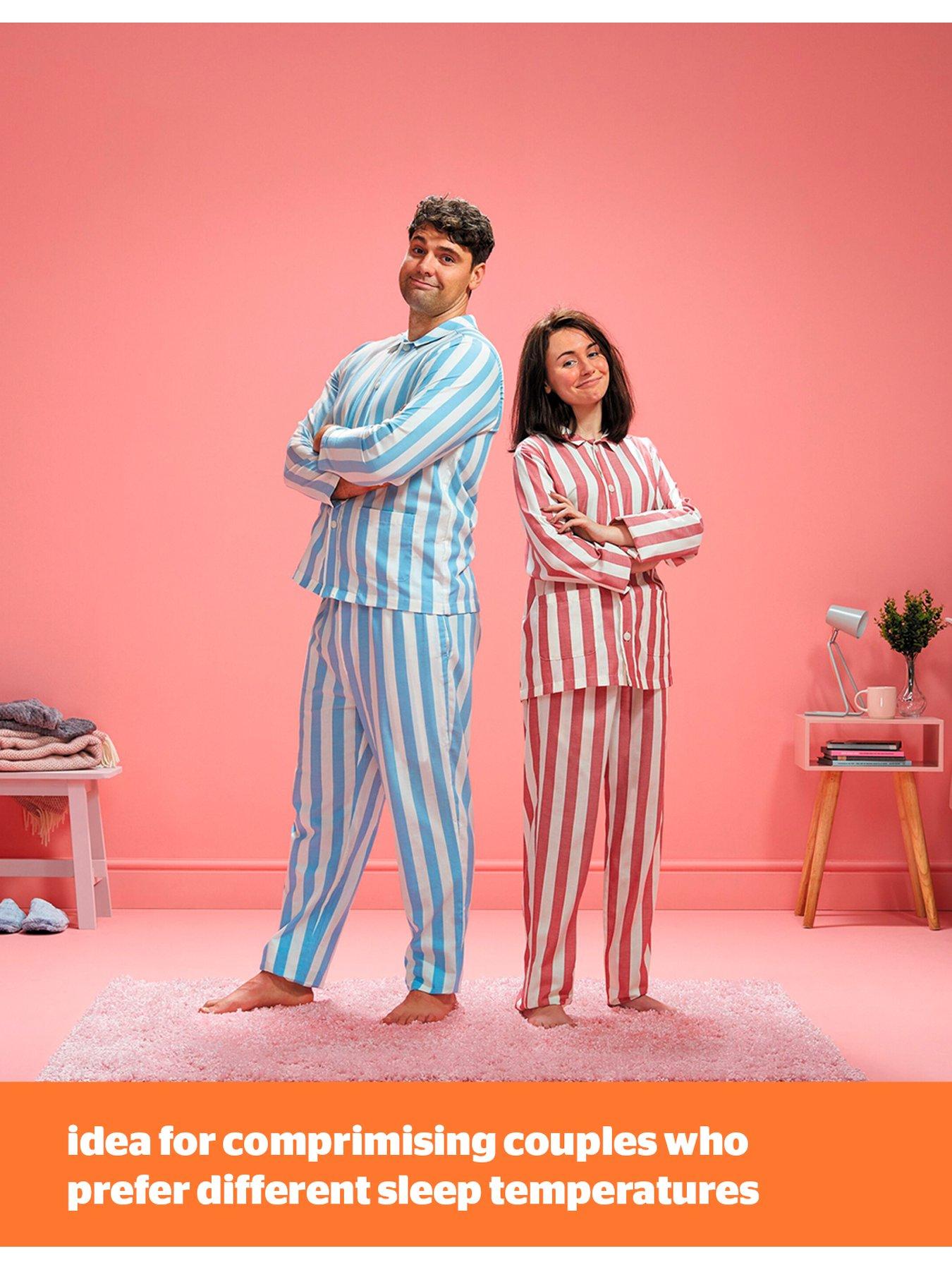Image 3 of 7 of Silentnight Yours and Mine 10.5/13.5 Tog Duvet