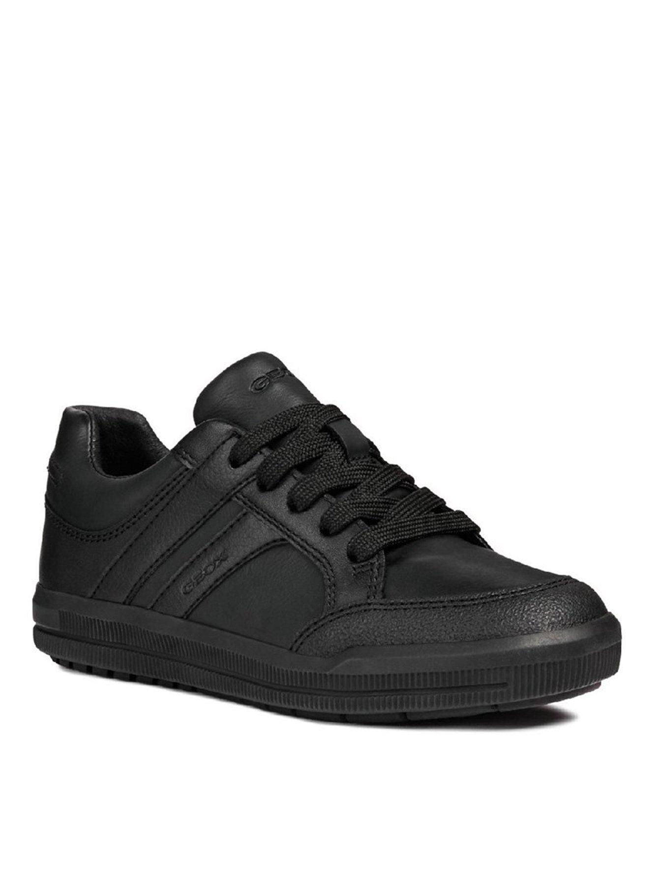 Image 1 of 6 of Geox Geox Boys Arzach Lace Up School Shoe