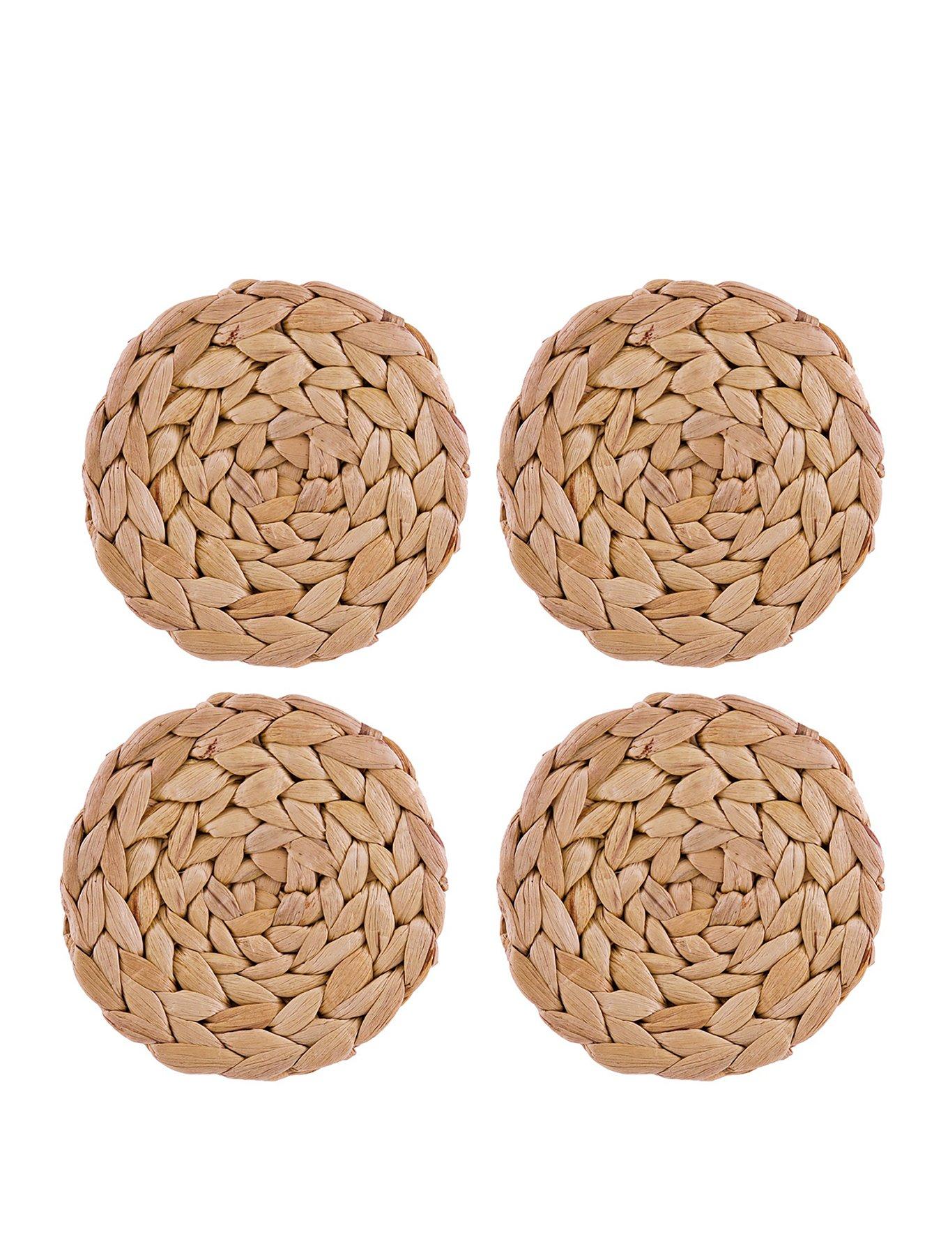 Creative Tops Naturals Water Hyacinth Placemats – Set of 4