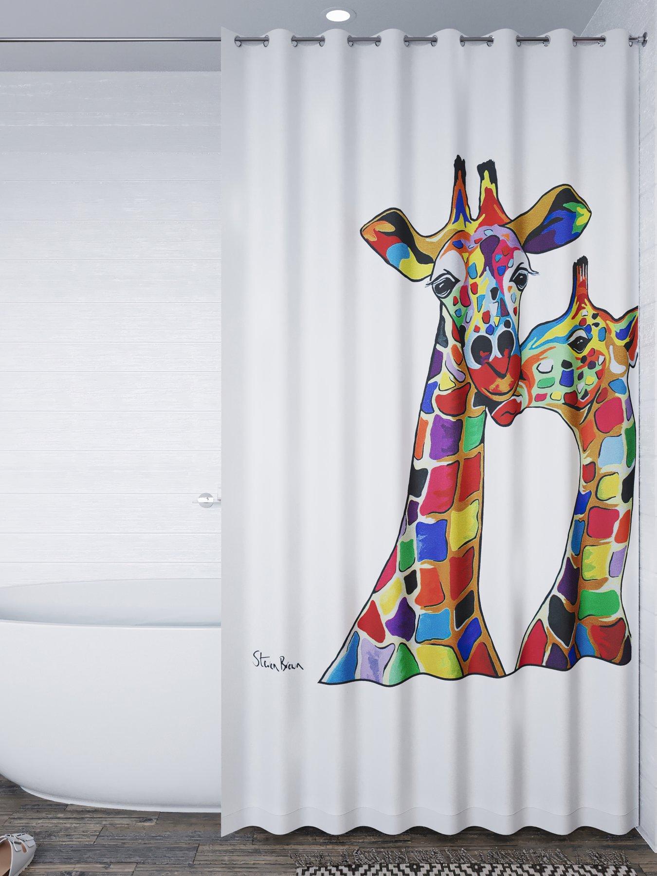 croydex-steven-brown-francie-and-josie-mczoo-shower-curtain