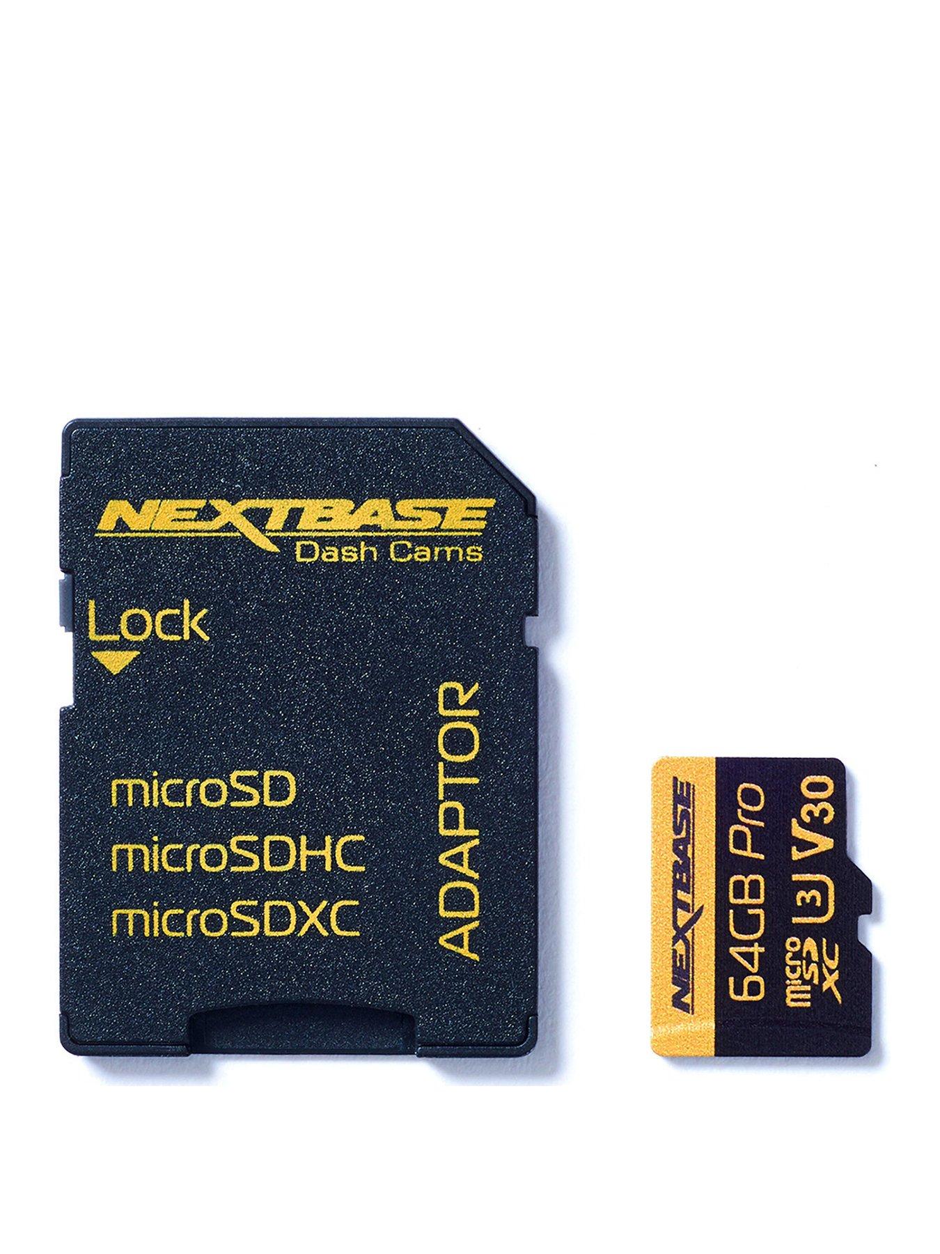 nextbase-micro-sd-64gb-u3front