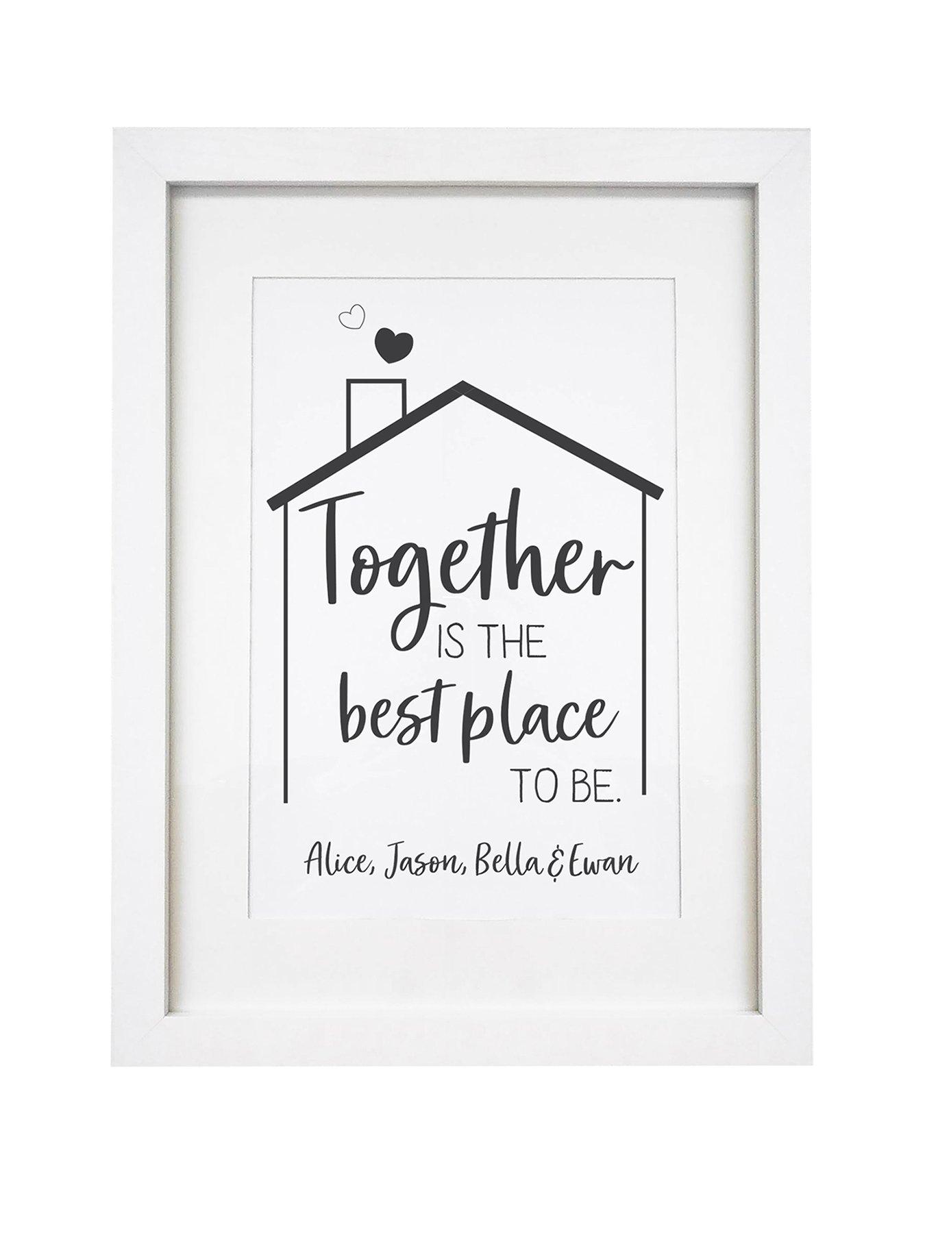 the-personalised-memento-company-personalised-best-place-to-be-a4-framed-print