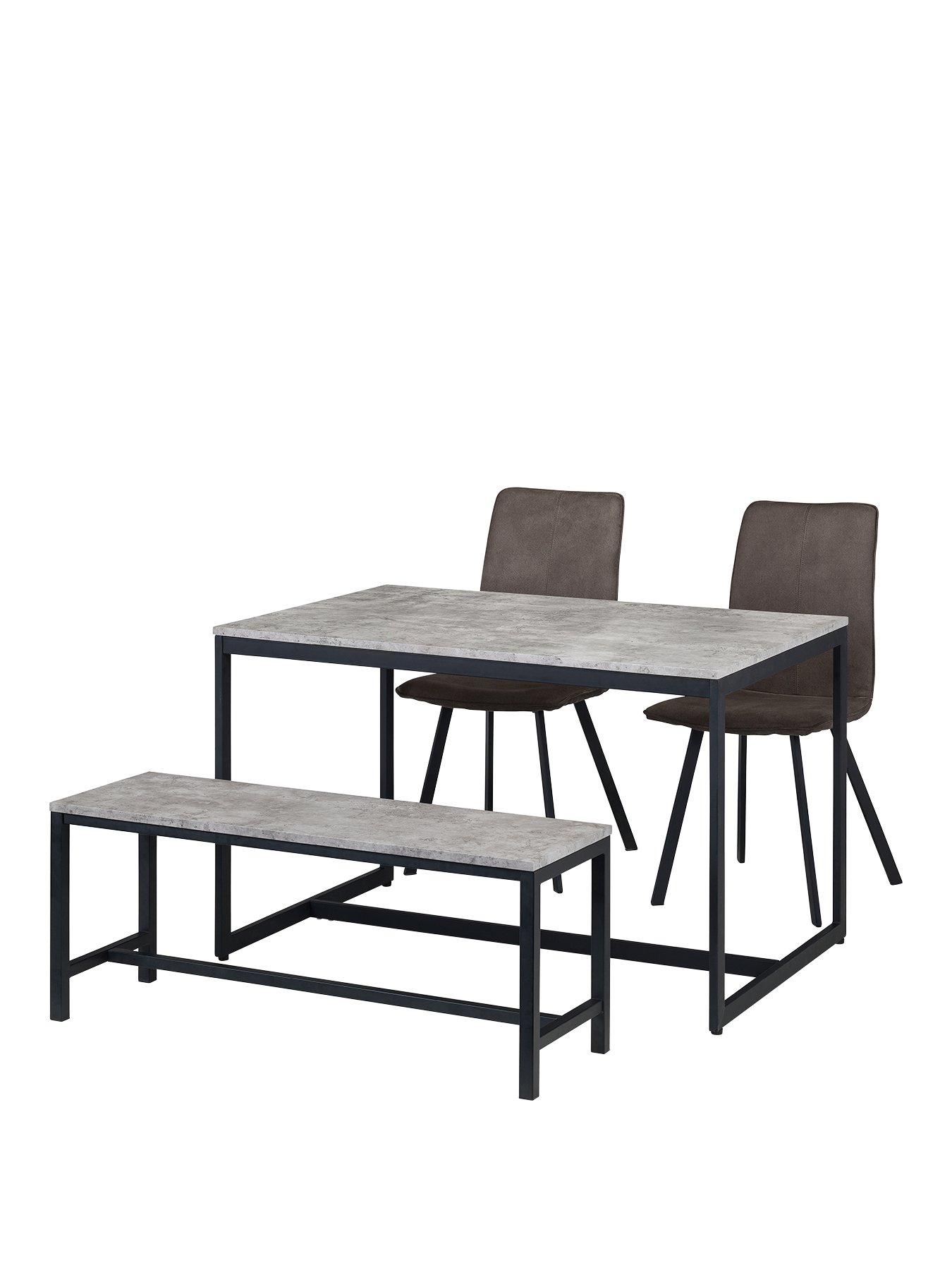 julian-bowen-staten-120-cm-dining-table-bench-2-monroe-chairsstillFront