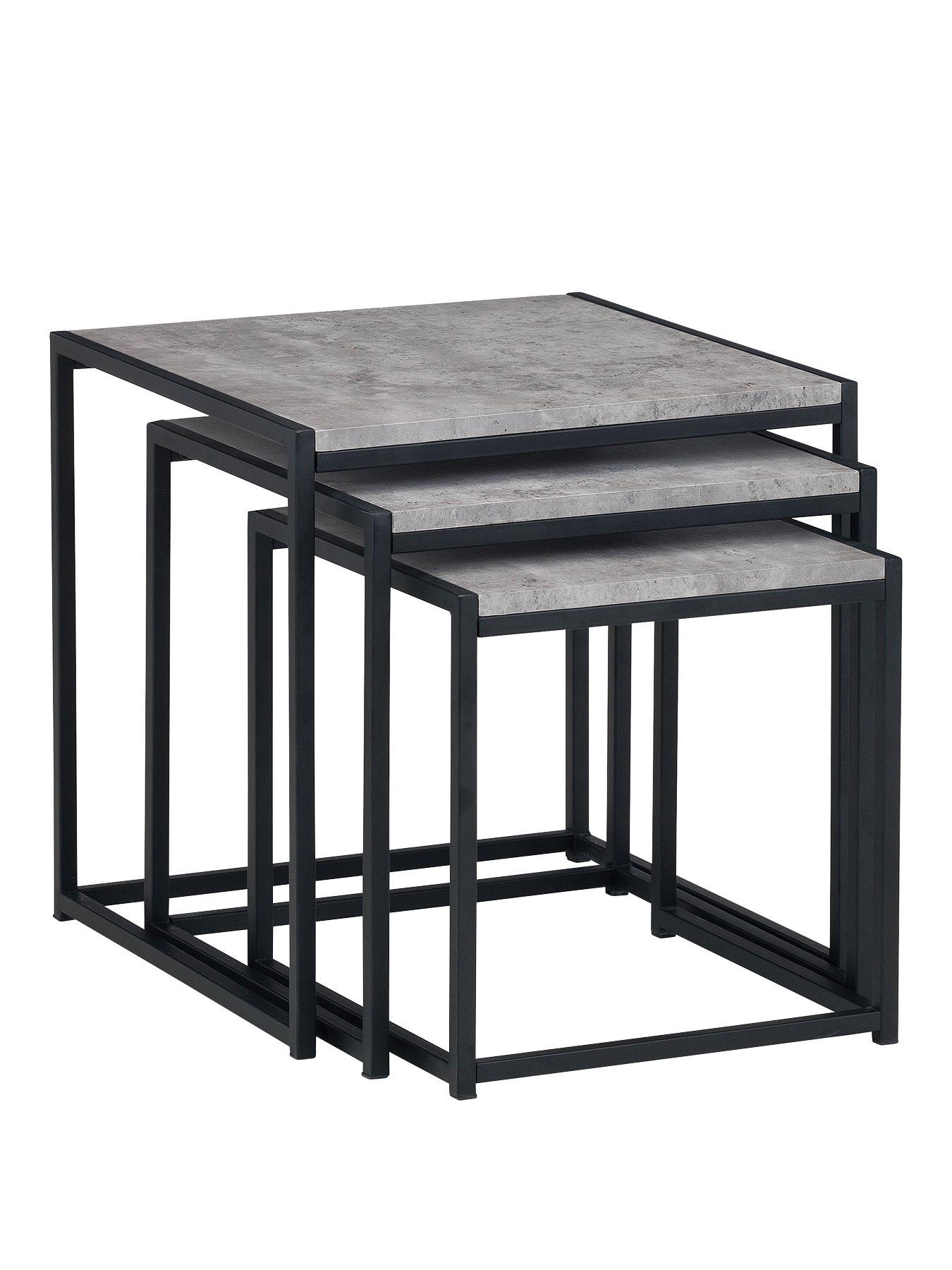 Image 3 of 5 of Julian Bowen Staten Nest of 3 Tables