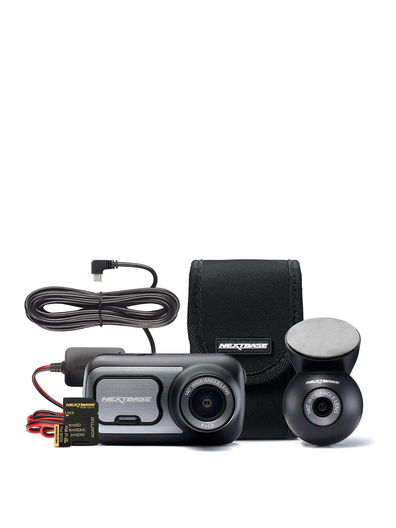Image 1 of 4 of Nextbase 422 Dash Cam Exclusive Bundle with Rear Camera, 32GB Memory Card and Carry Case