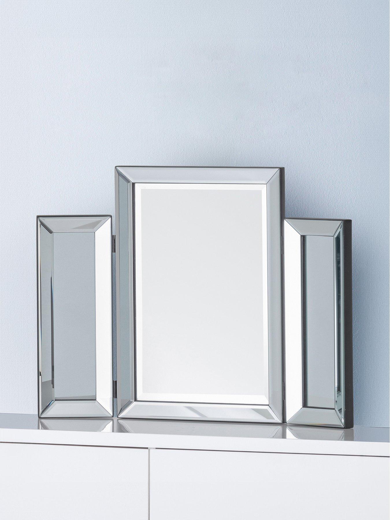 Image 1 of 1 of Julian Bowen Soprano Folding Dressing Table Mirror