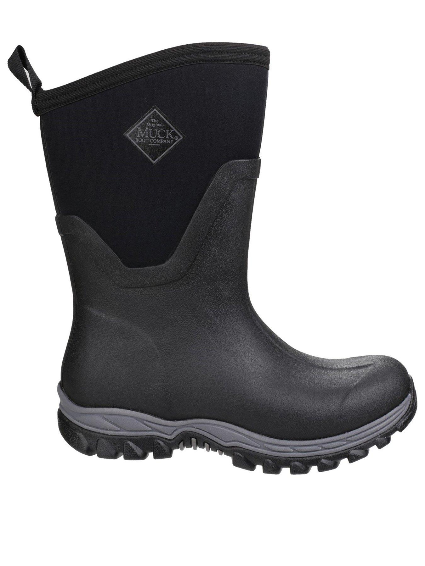 Arctic Sport Mid Height Wellington Boots Black