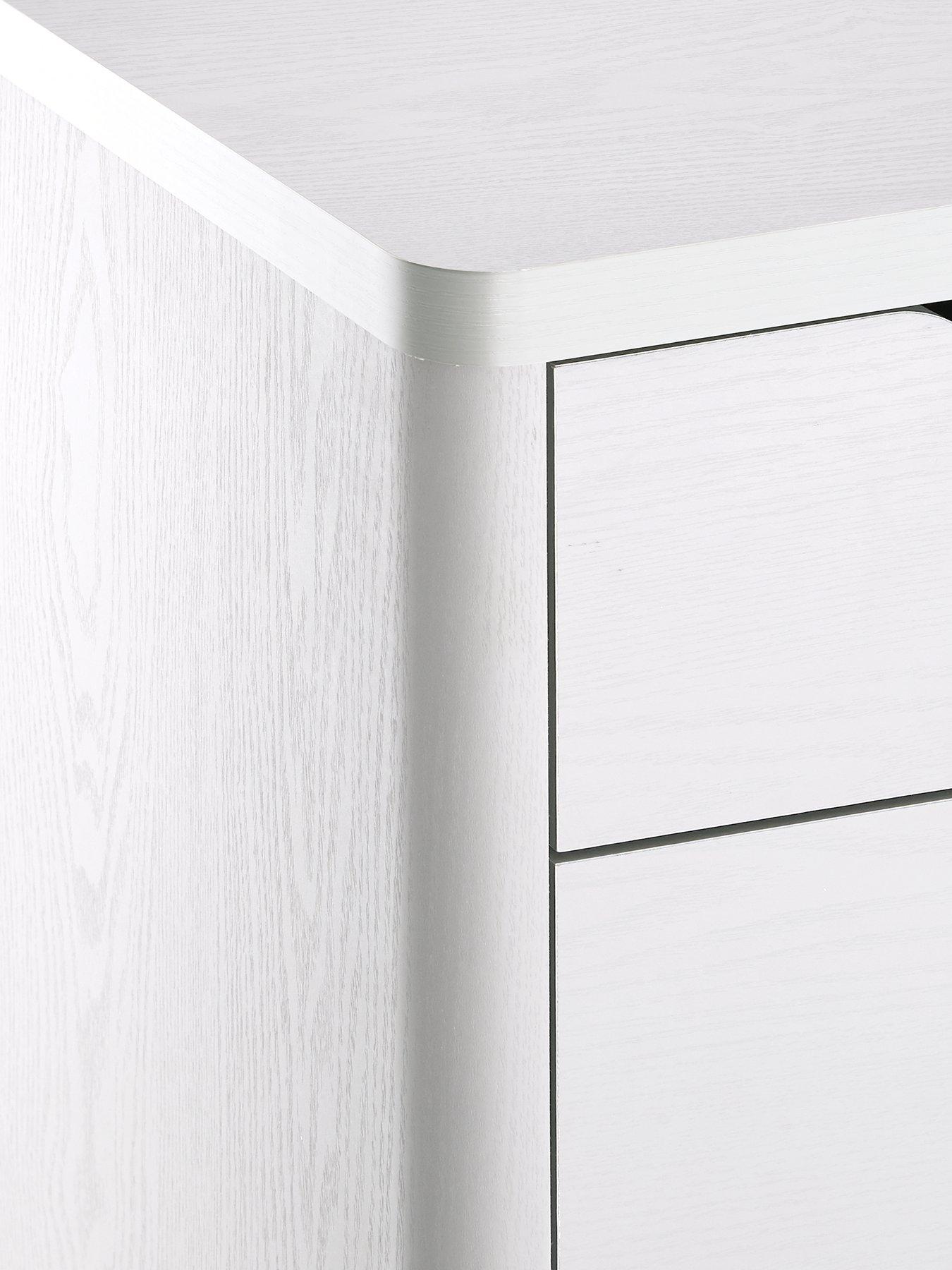 Image 5 of 6 of Very Home Aspen 4 + 2 Drawer Chest - White Oak Effect